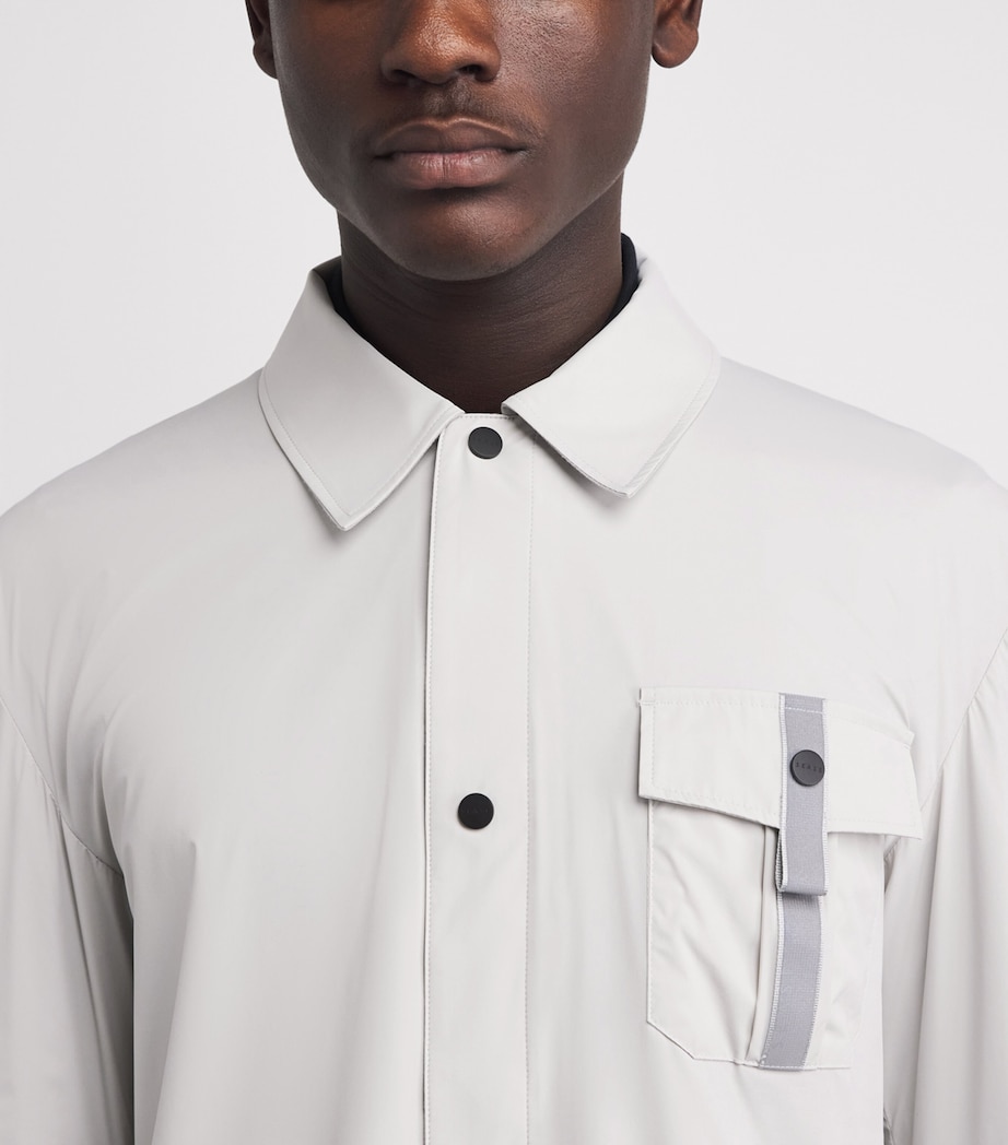 Sease Mens Jib Set Overshirt Chalk Image 3