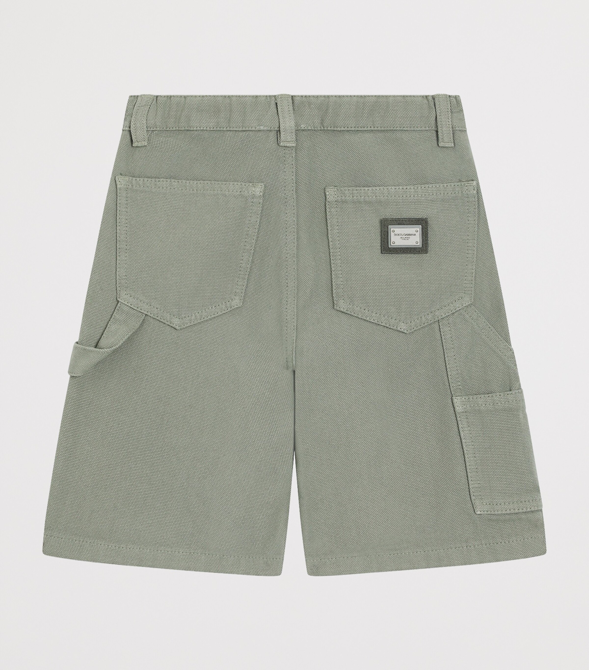 Dolce&Gabbana Kids Multi Cotton Carpenter Shorts (8-12+ Years