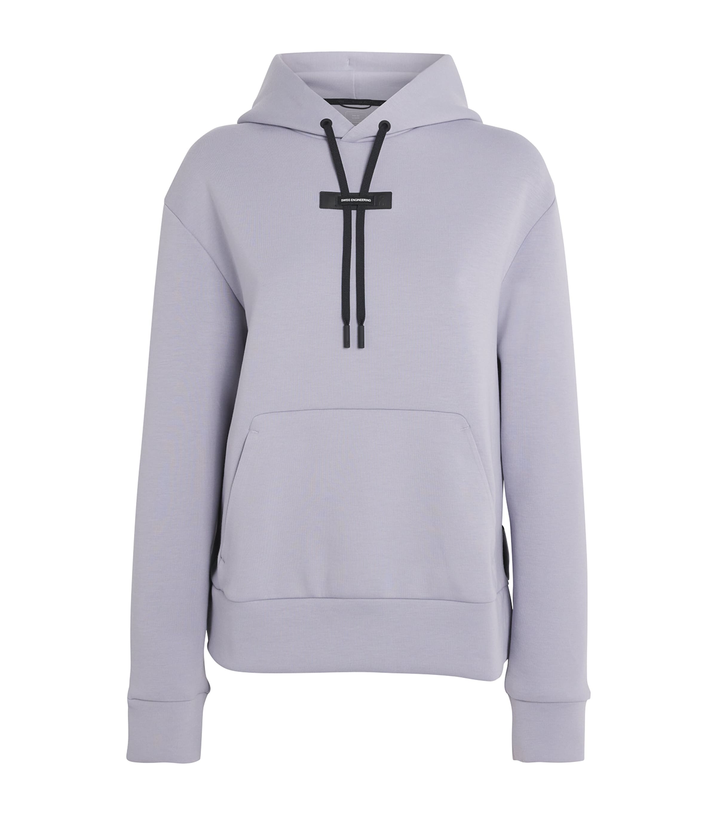 On Cott-blend Focus Tech Hoodie In Purple