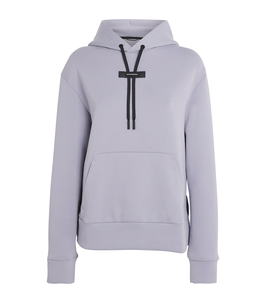 Cotton-Blend Focus Tech Hoodie LILAC Image 1