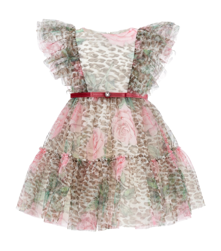 Tulle Floral Dress (2-12 Years) MACULATO Image 1