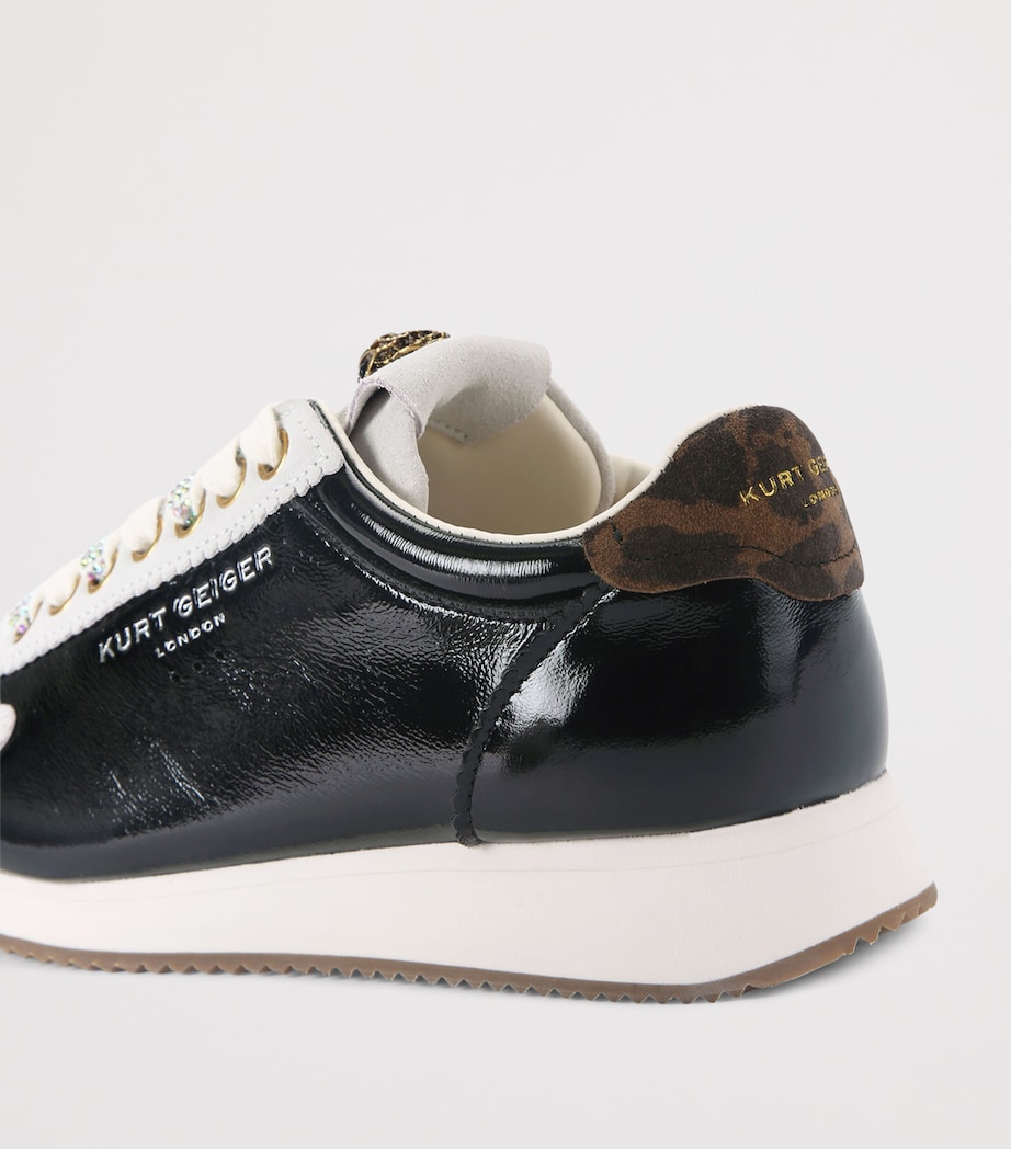 Patent Leather Islington Low-Top Sneakers BLACK/COMB Image 2