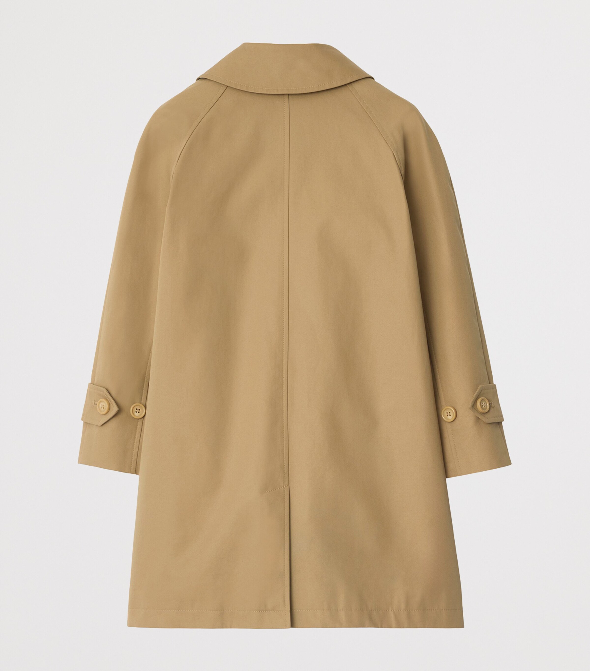 Cotton Hooded Car Coat (3-12 Years) SAND Image 3