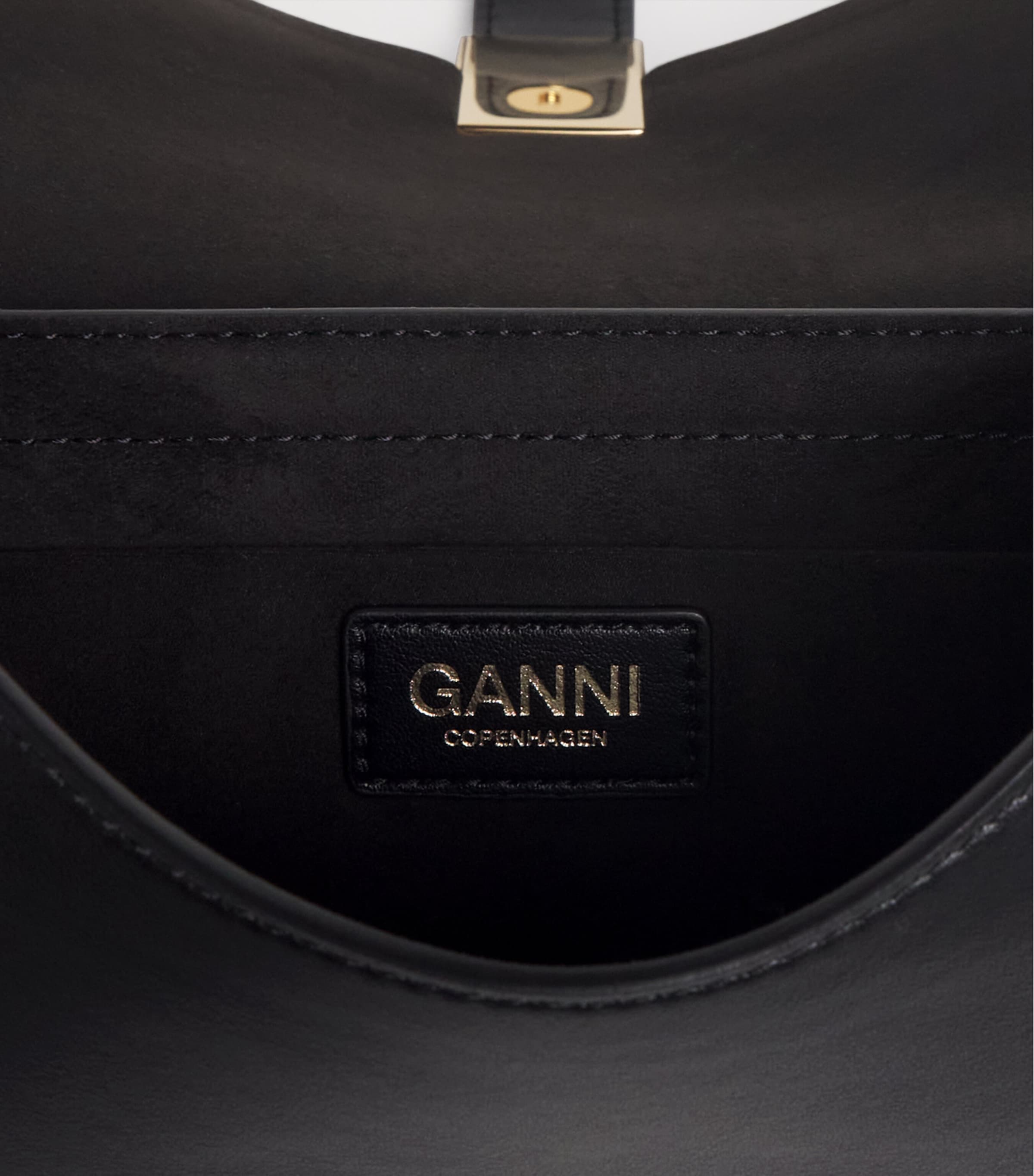 GANNI B-Kat Shoulder Bag Black Image 5