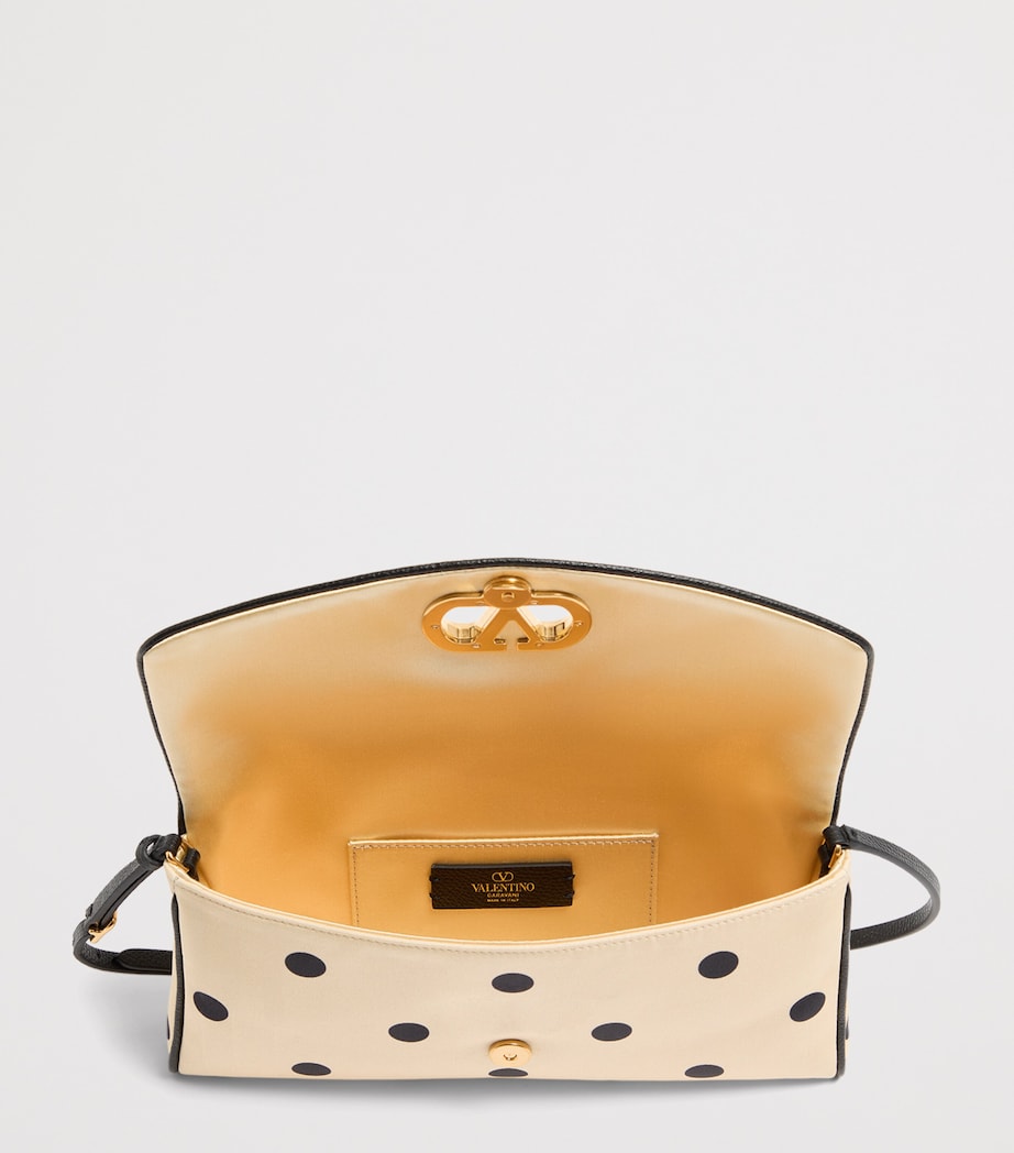 Small Polka-Dot DeVain Shoulder Bag QT3 Image 5