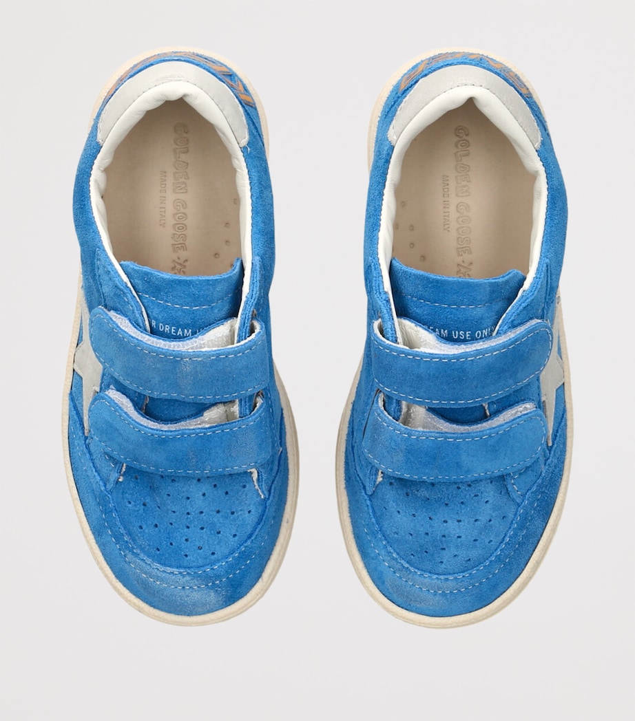 Suede Ball Star Sneakers BLUE Image 4