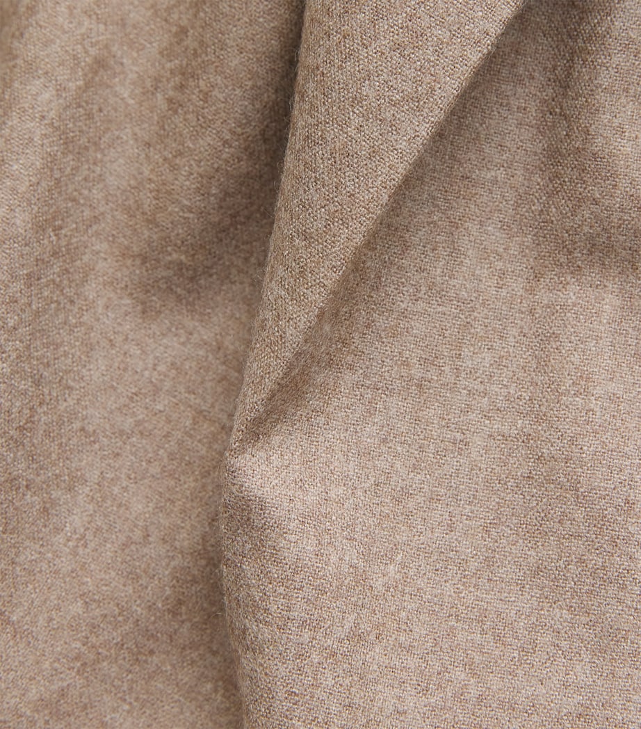 Stretch-Cashmere Wide-Leg Trousers TURTLEDOVE Image 5