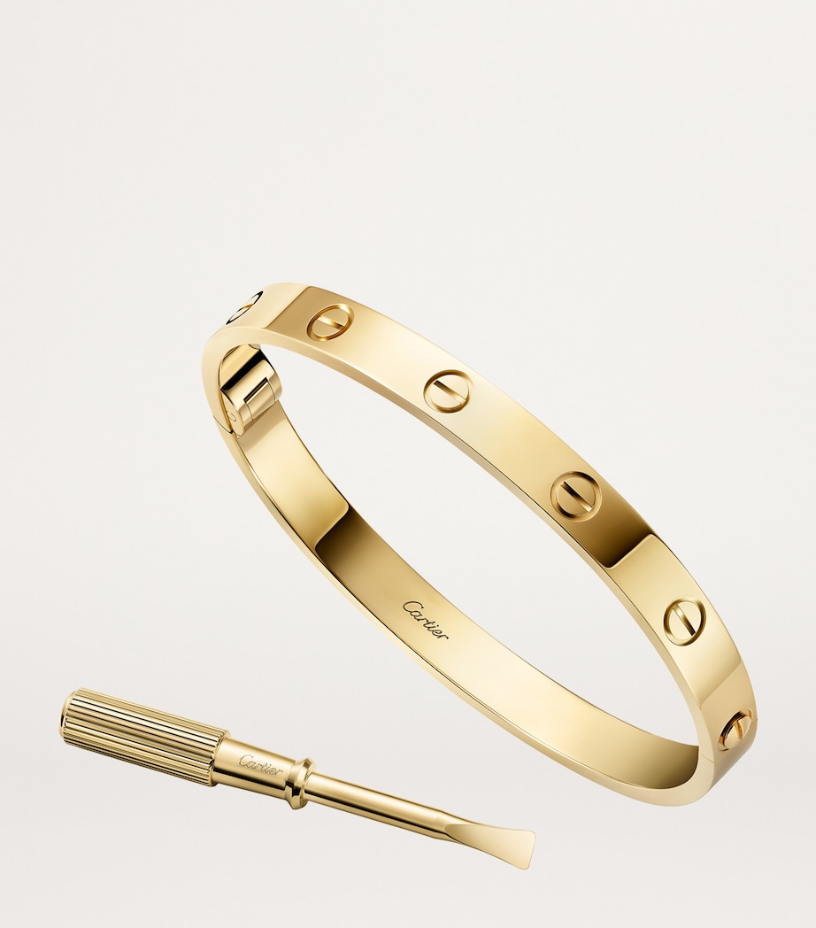 LOVE Classic Yellow Gold Bracelet - Single-Screw Closure YELLOW GOLD Image 2