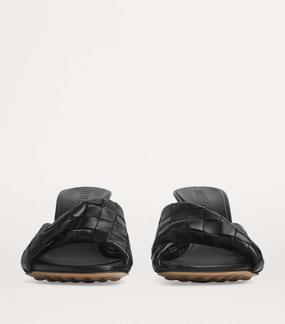 Leather Intrecciato Blink Mules 80 1000 Image 4