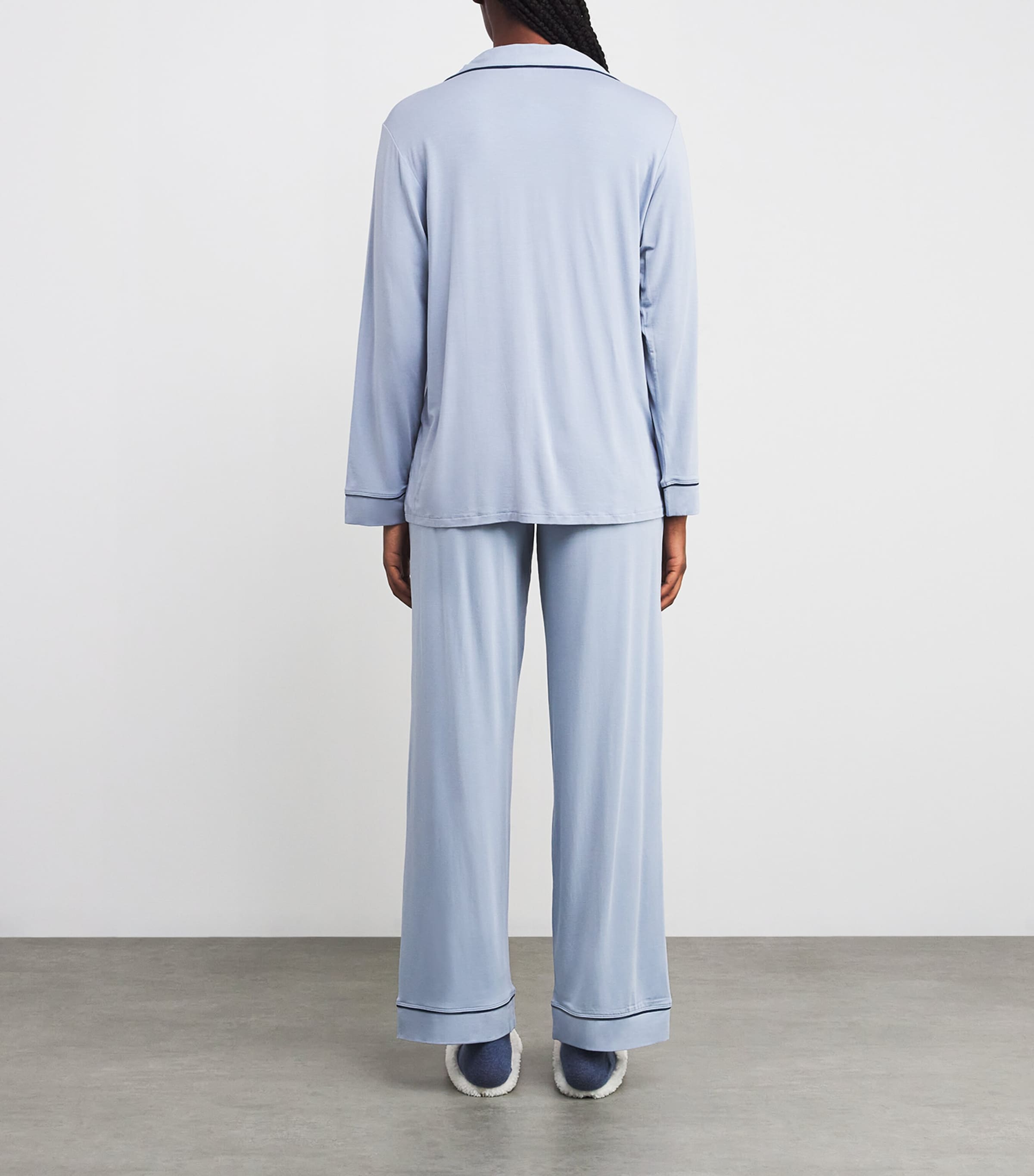 Gisele Pyjama Set GRAY DAWN/NAVY Image 3