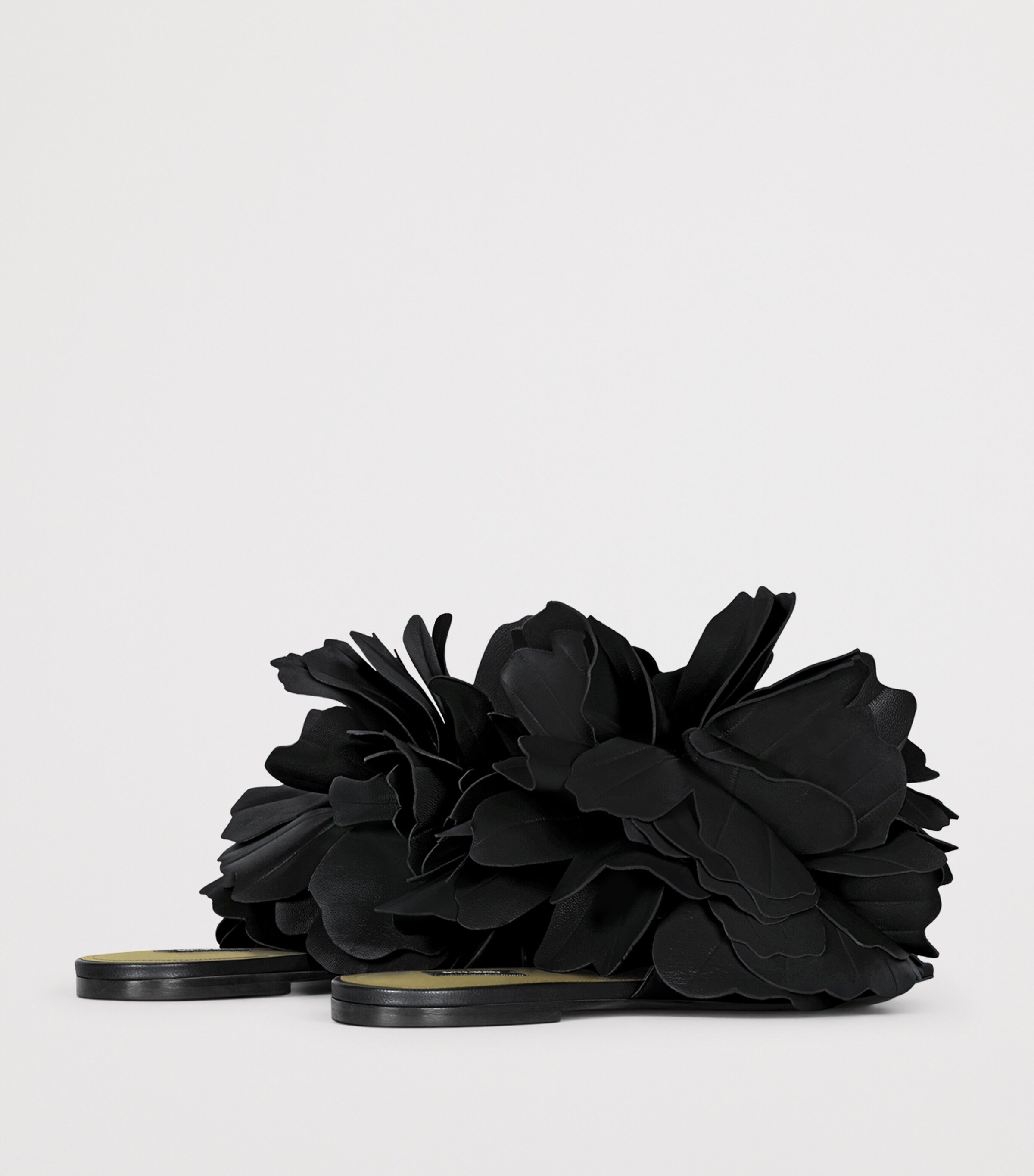 Givenchy Leather Boudoir Rose Sandals Black Image 4