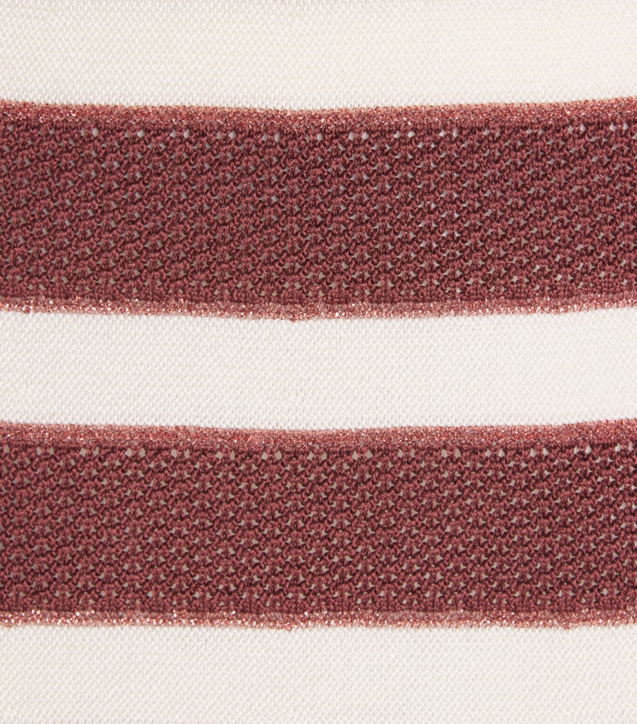 Eres Womens Knitted Intervalle Mini Skirt Rayure Arbsier Image 6