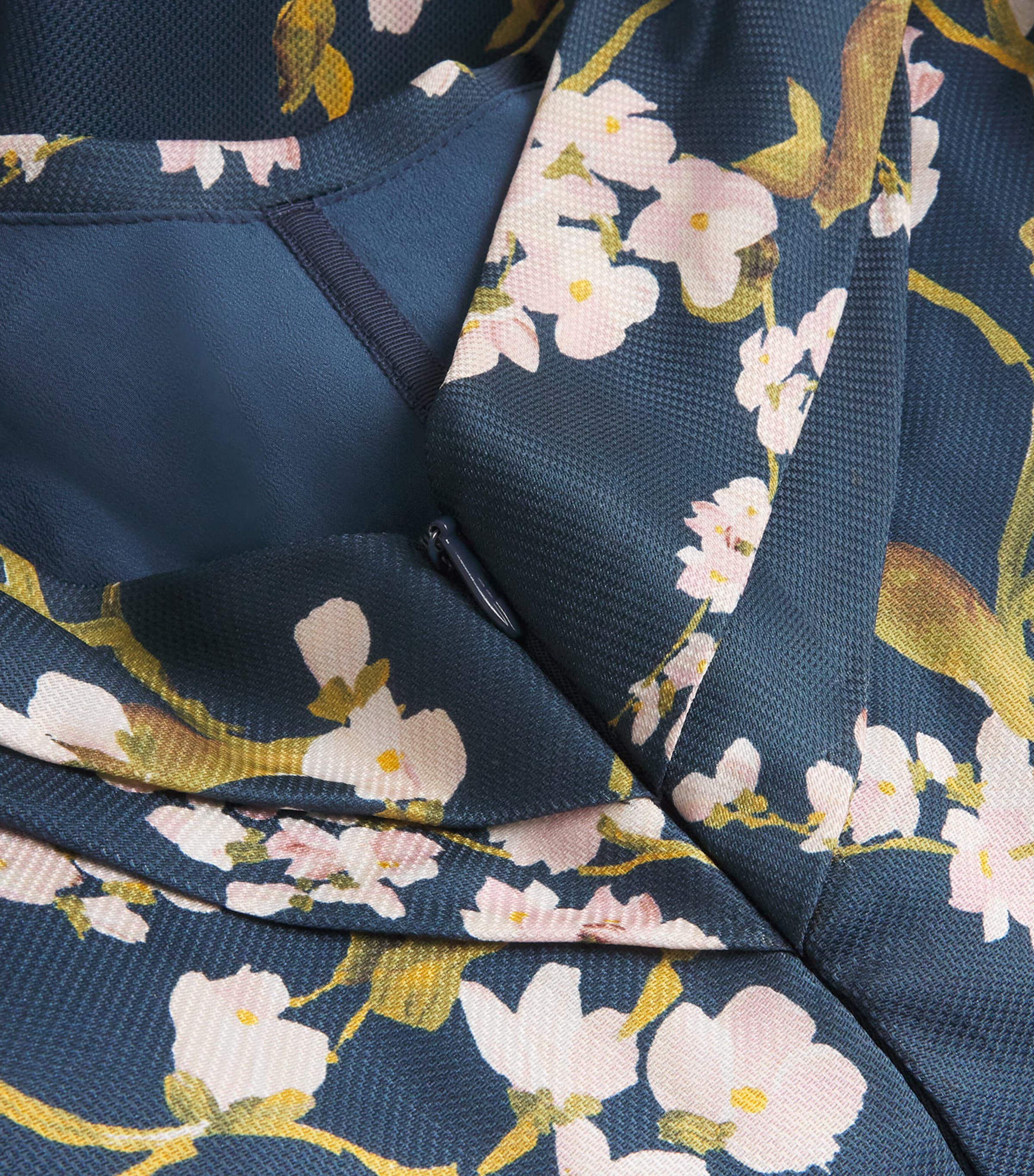 Gazar Floral Off-The-Shoulder Gown OCEAN MULTI Image 5