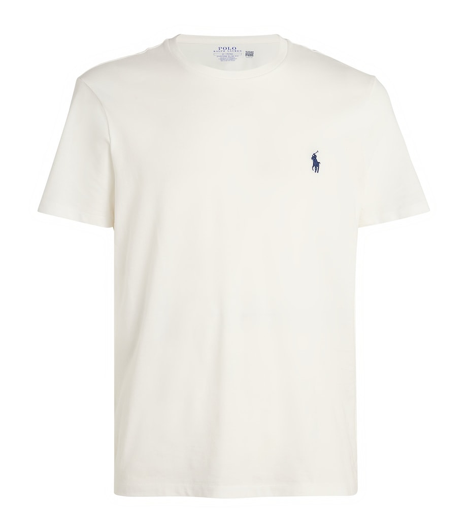 Cotton Logo T-Shirt WHITE Image 1