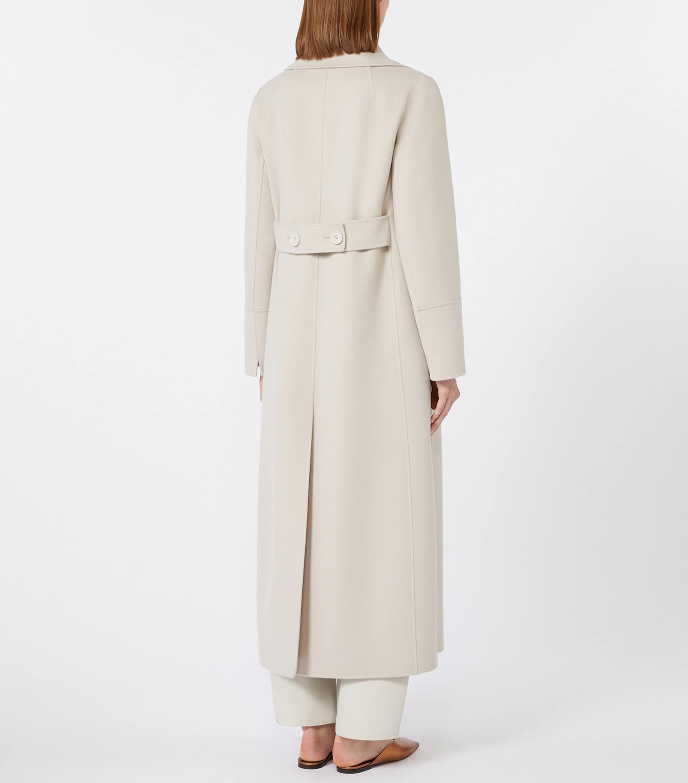 Virgin Wool Coat SAND Image 4