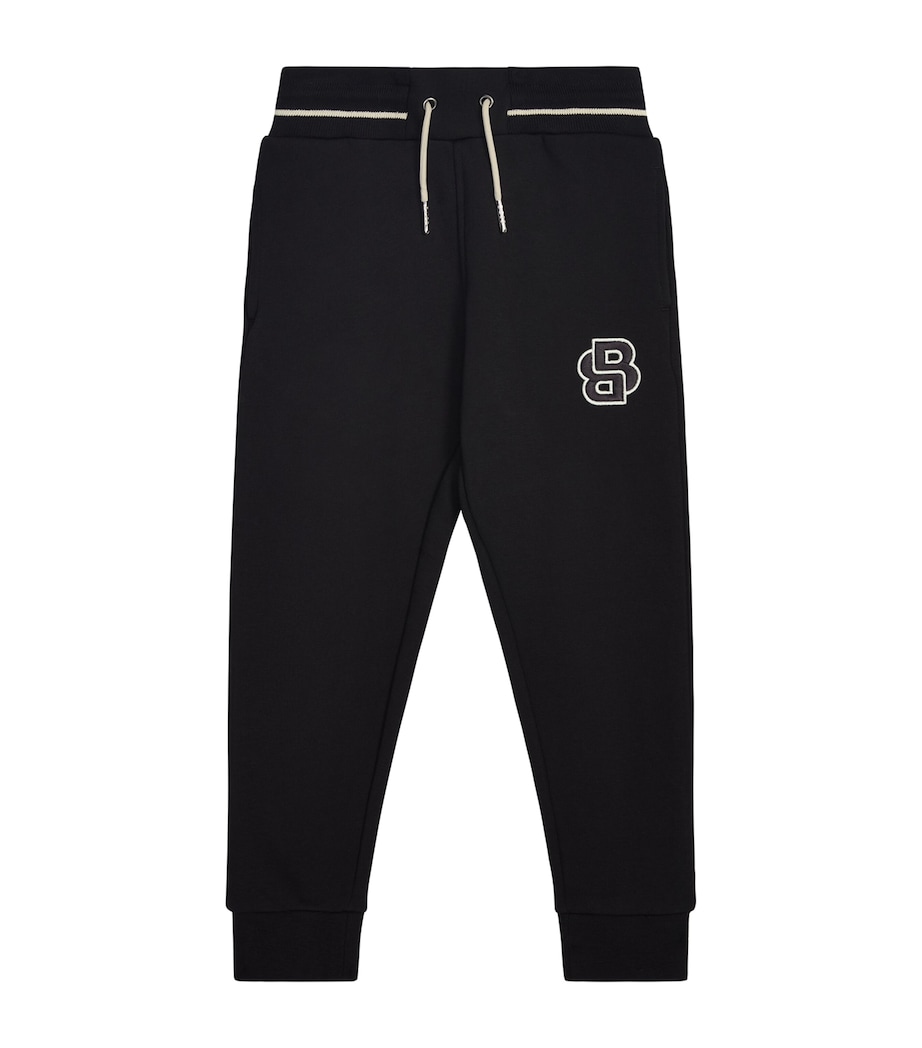 Double Monogram Sweatpants (4-16 Years) BLACK Image 1