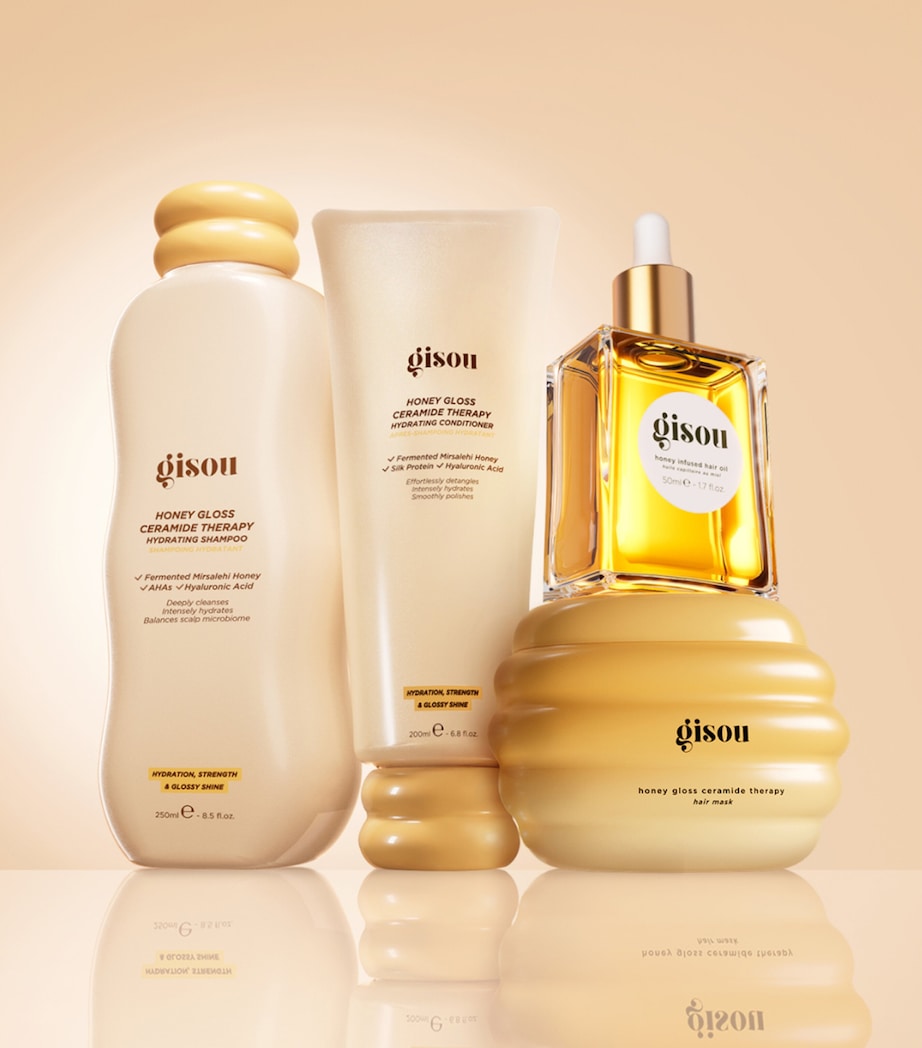 Honey Gloss Ceramide Therapy Hydrating Shampoo (250ml) NO COLOUR Image 3