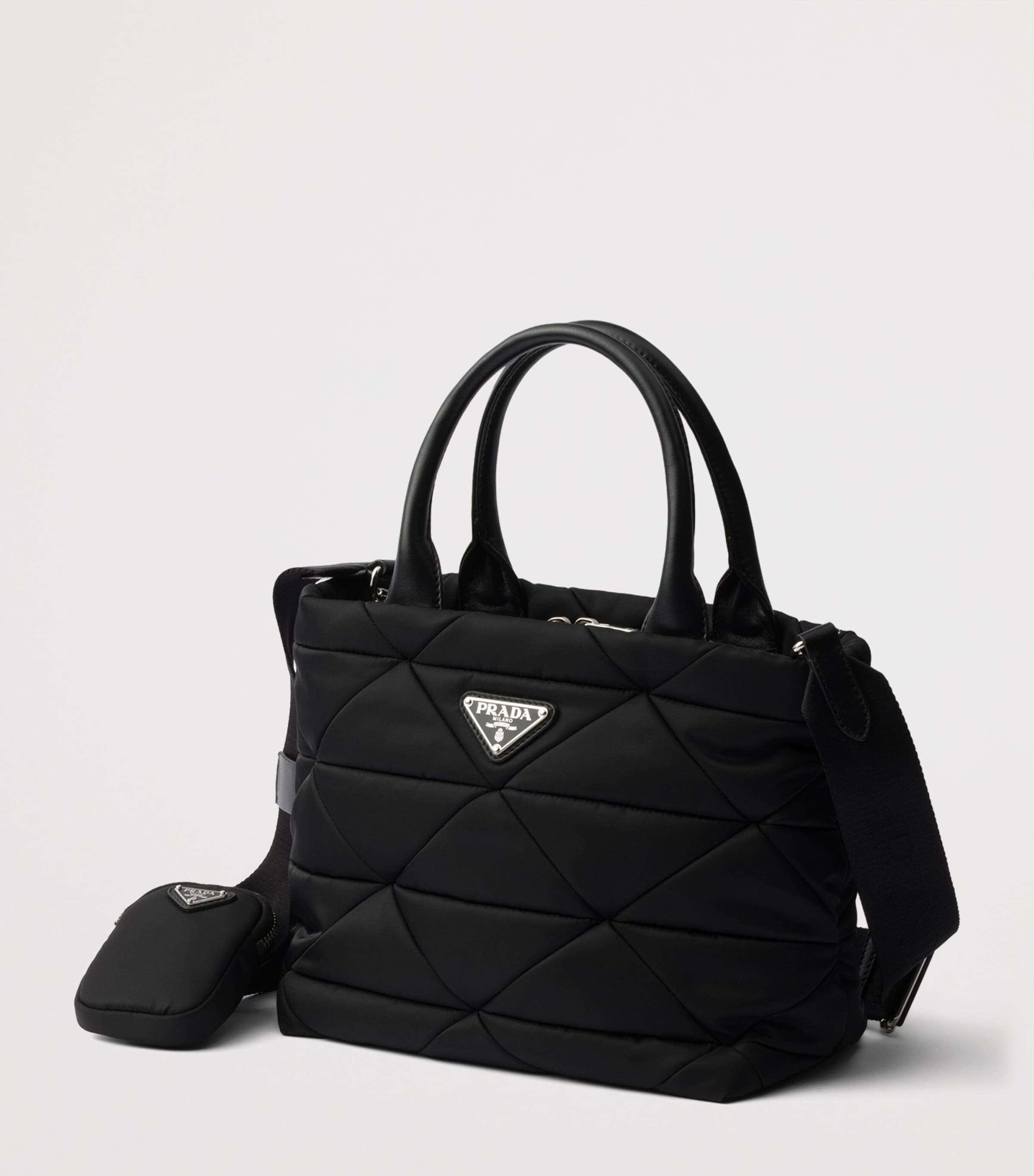 ☆人気☆【PRADA】☆SMALL PADDED TOTE ハンドバッ.グ☆ Prada Small Re-Nylon Padded Tote Bag | Harrods UK