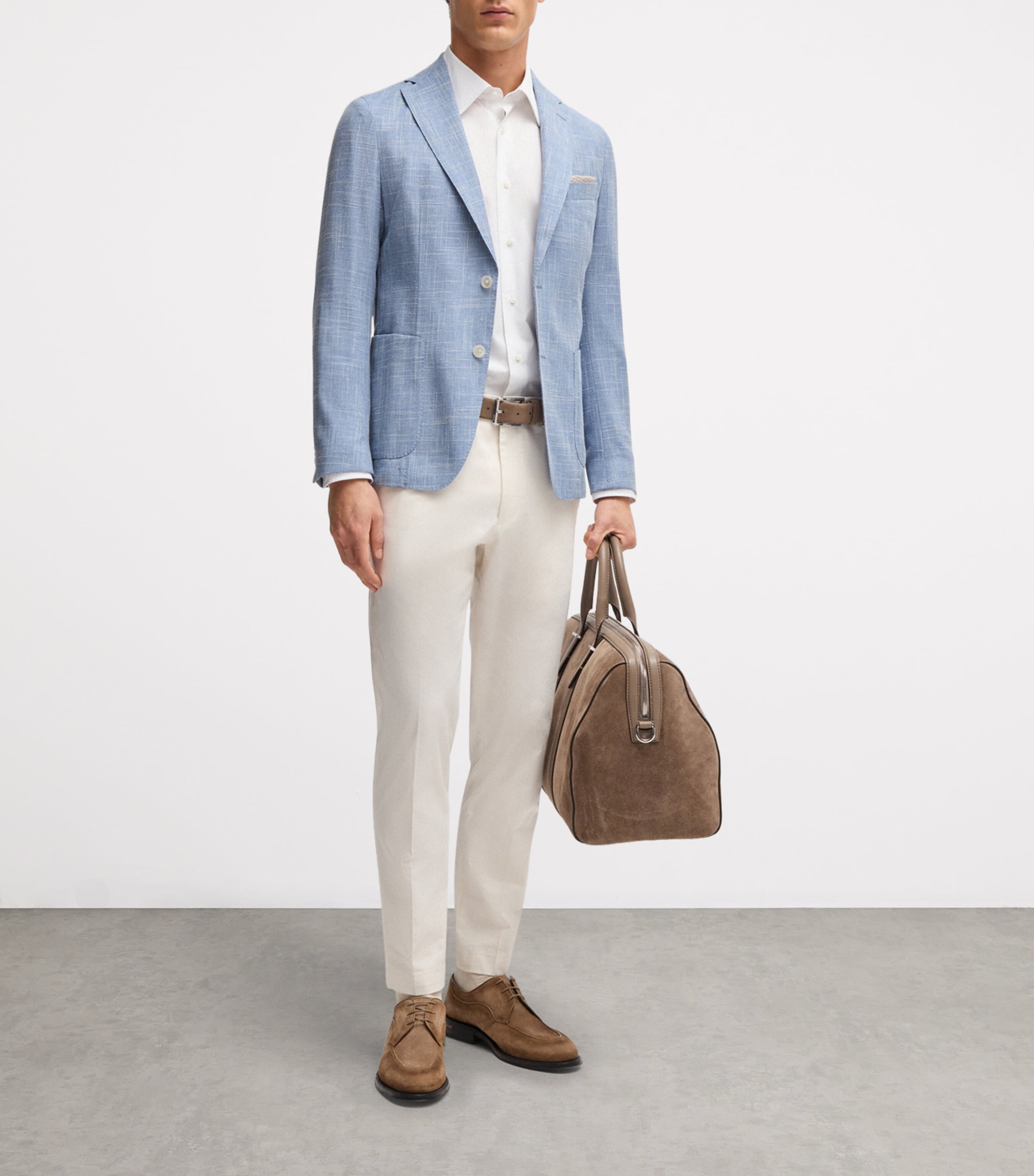 Check Slim Blazer 454 Image 6