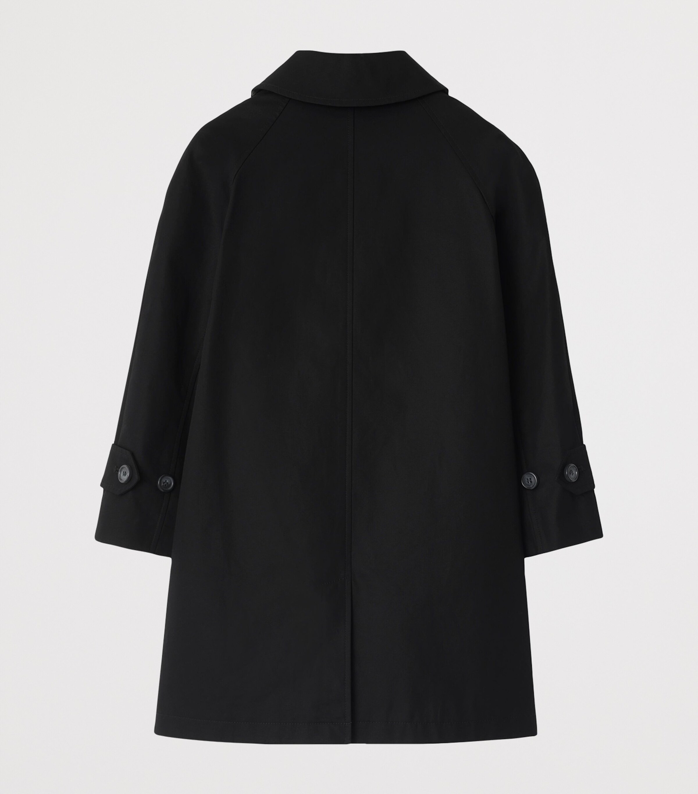 Cotton Adaptable Car Coat (3-12 Years) BLACK Image 3