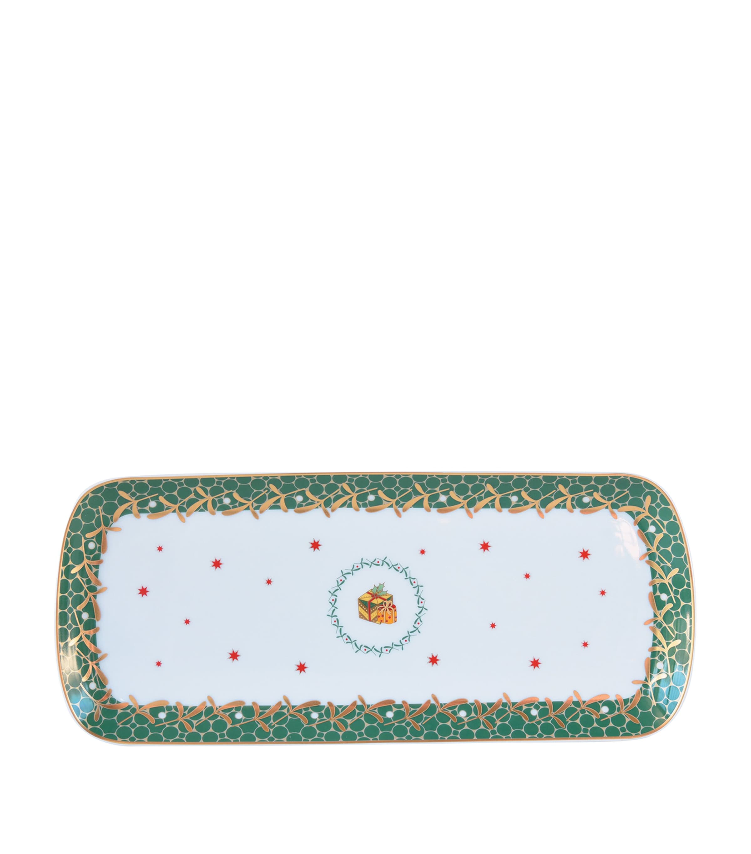 Bernardaud Noël Cake Platter (38cm) | Christmas | Tableware | Dinnerware | Dining | Serveware | Cake Stands | Serving Plates | Designers | Bernardaud