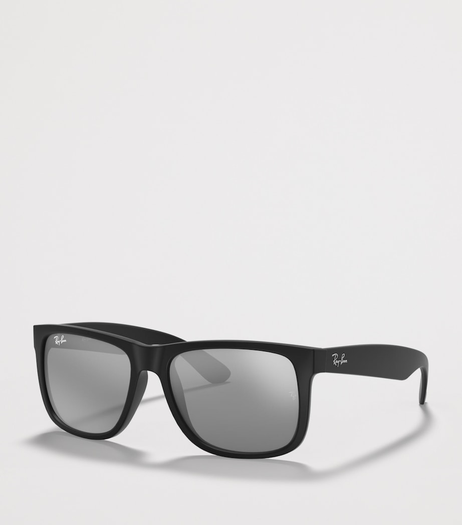 Ray-Ban Justin Classic Square Sunglasses Black Image 2
