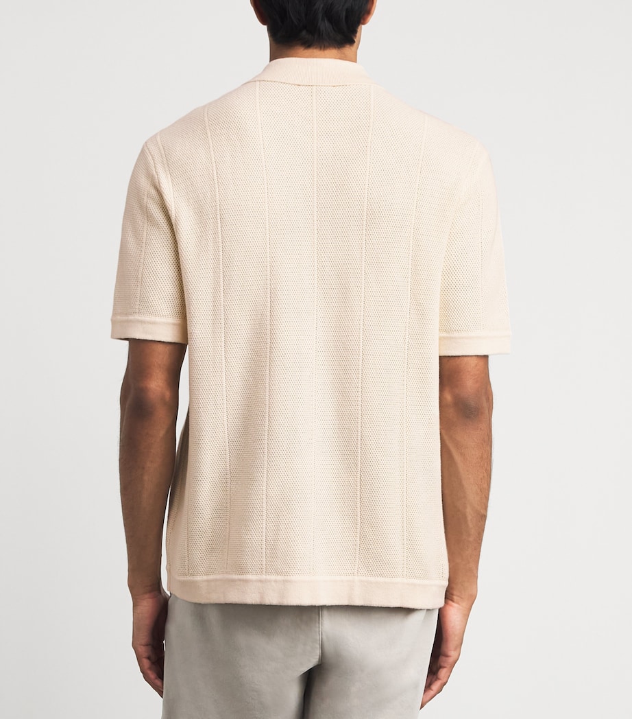 PAIGE Mens Cotton-Linen Mendez Shirt Silt Image 5