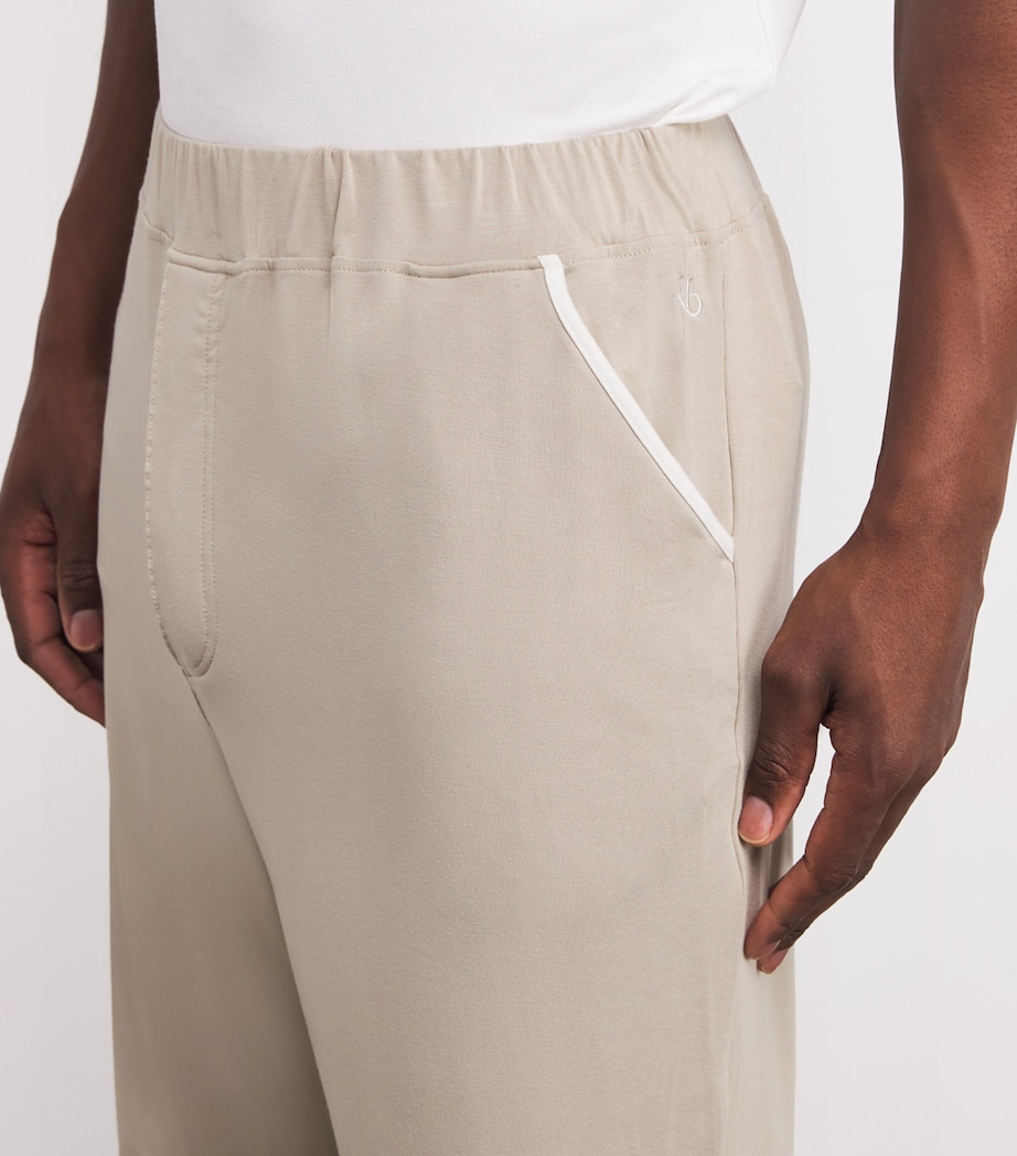 Stretch-Modal Lounge Shorts DESC-DESERT/CALICO Image 6