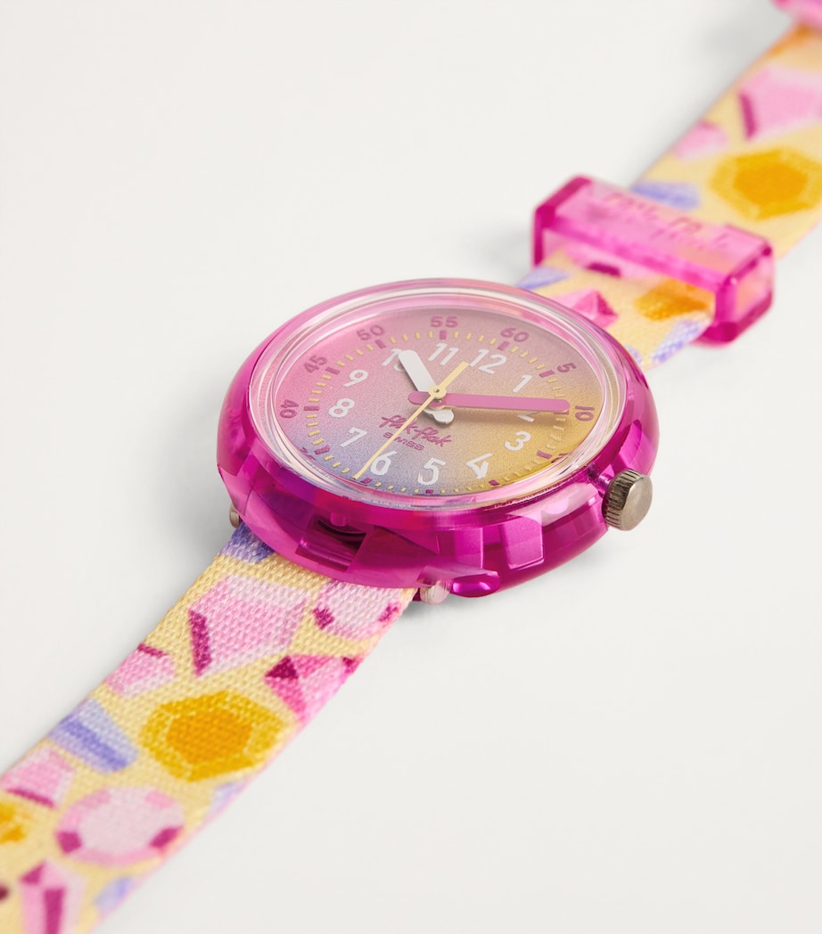 Sparkling Gemstones Watch 31.85mm PINK Image 3