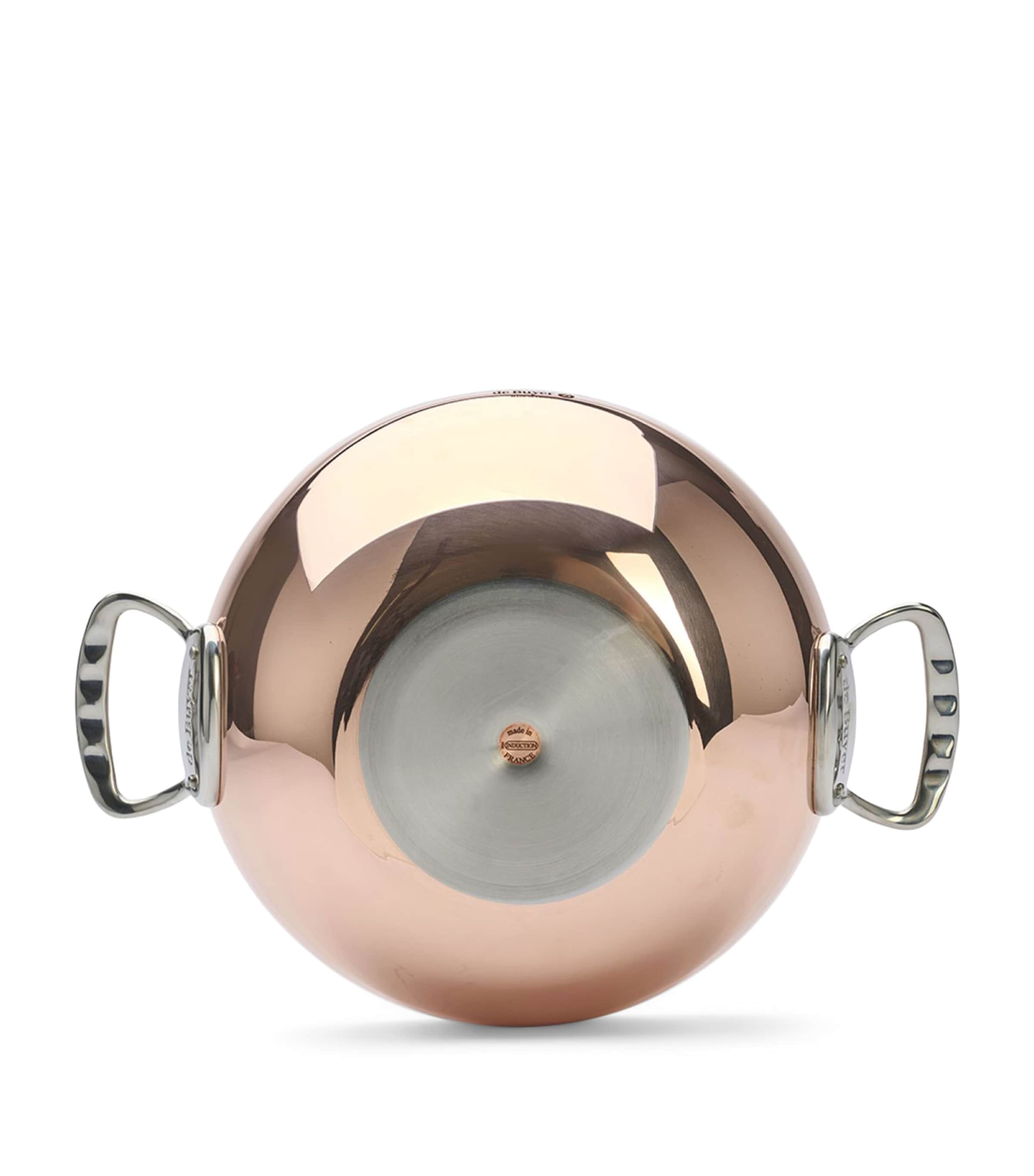 De Buyer Copper Prima Matera Wok (32cm) Copper Image 3