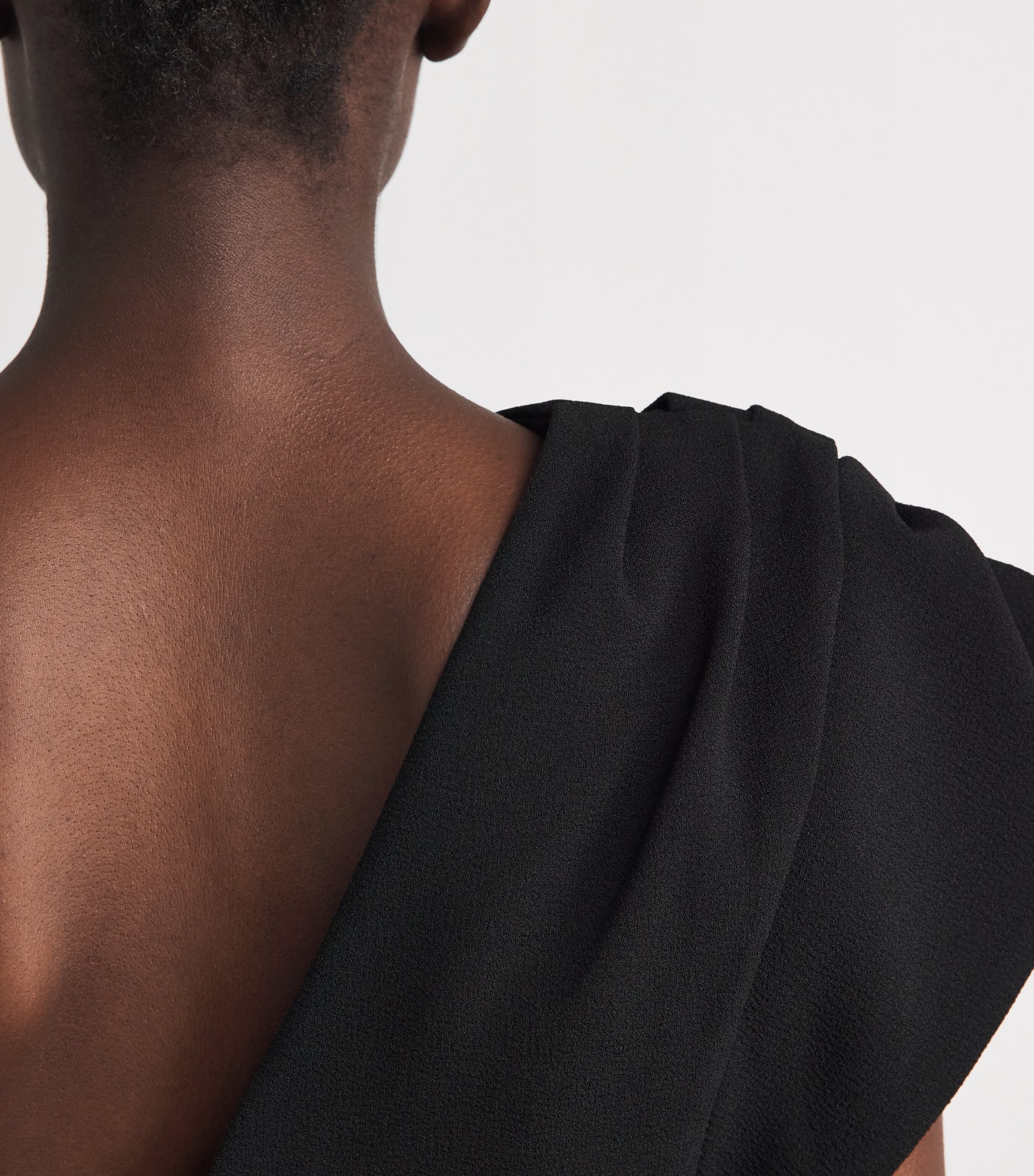 Rachel Gilbert Womens One-Shoulder Winne Gown Black Image 3