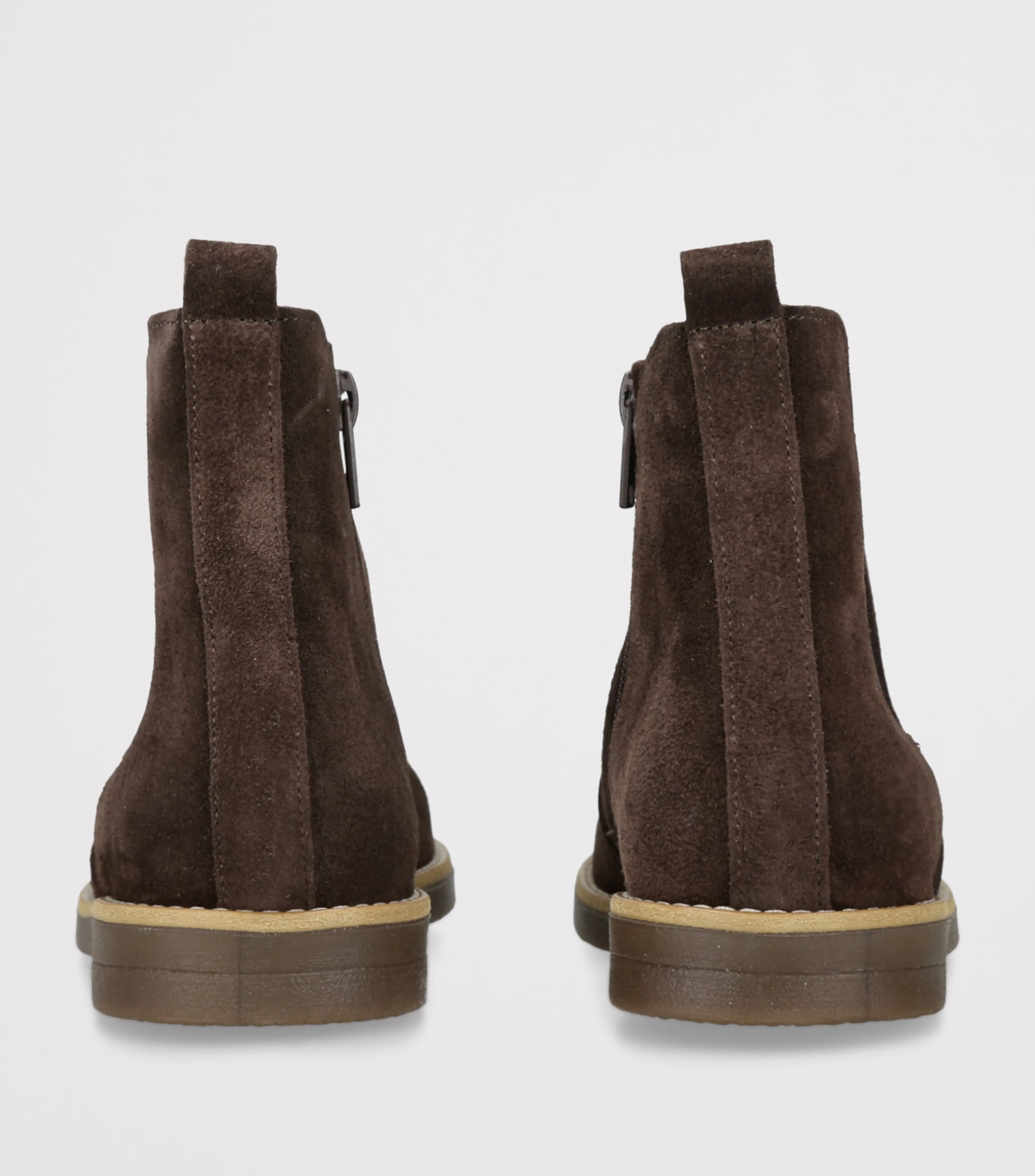 Suede Elo Chelsea Boots BROWN Image 2