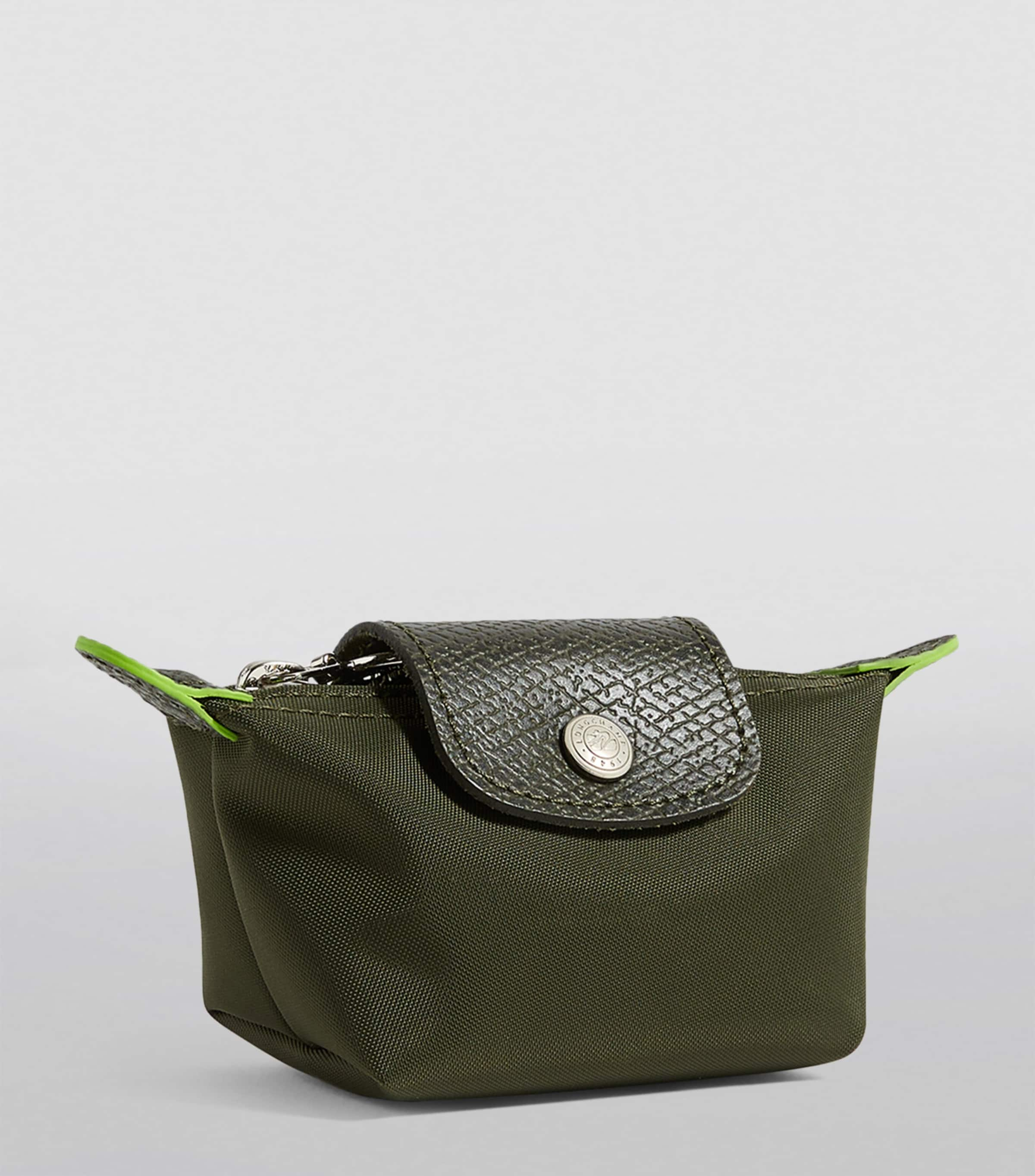 Longchamp Le Pliage Green Coin Purse Harrods UK