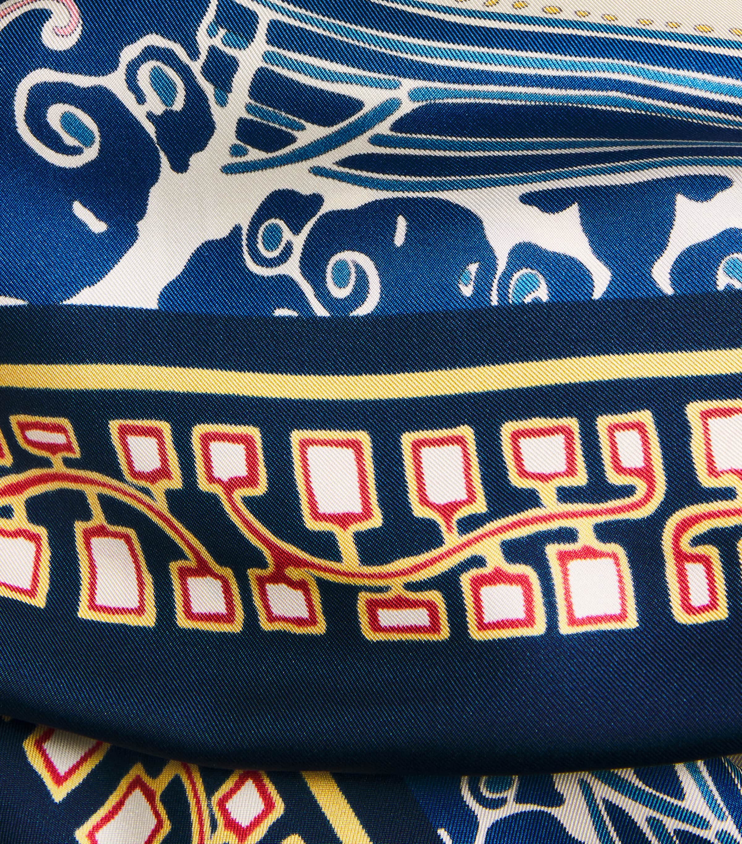 Silk Foulard Blouse BU03LEMURIA PLACEE Image 6