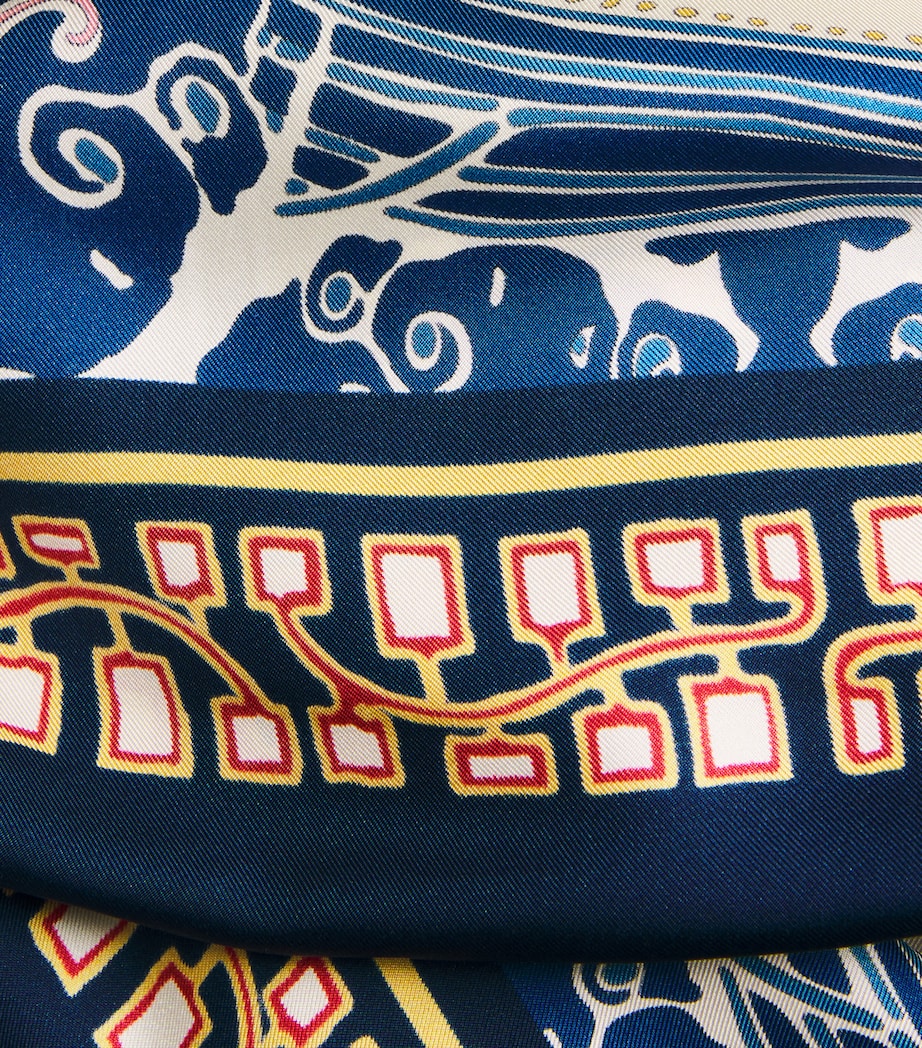 Silk Foulard Blouse BU03LEMURIA PLACEE Image 6