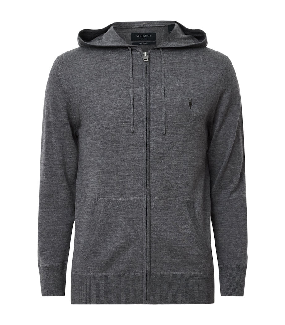 Merino Wool Mode Hoodie MONUMENT GREY Image 1