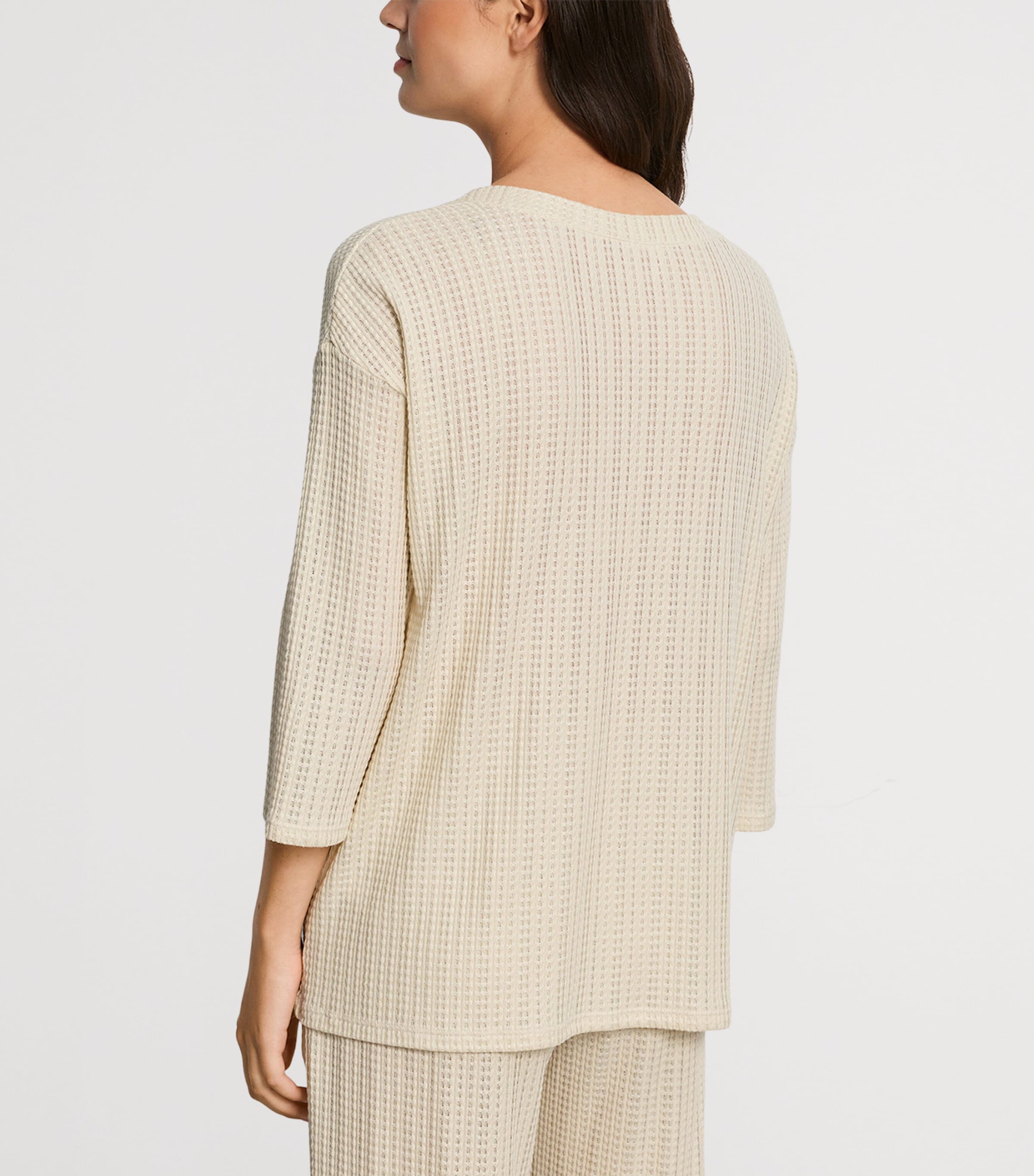 Hanro Womens Summer Knits Top Oyster Gray Image 3