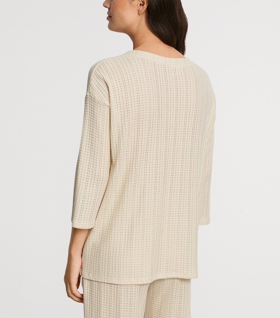 Hanro Womens Summer Knits Top Oyster Gray Image 3