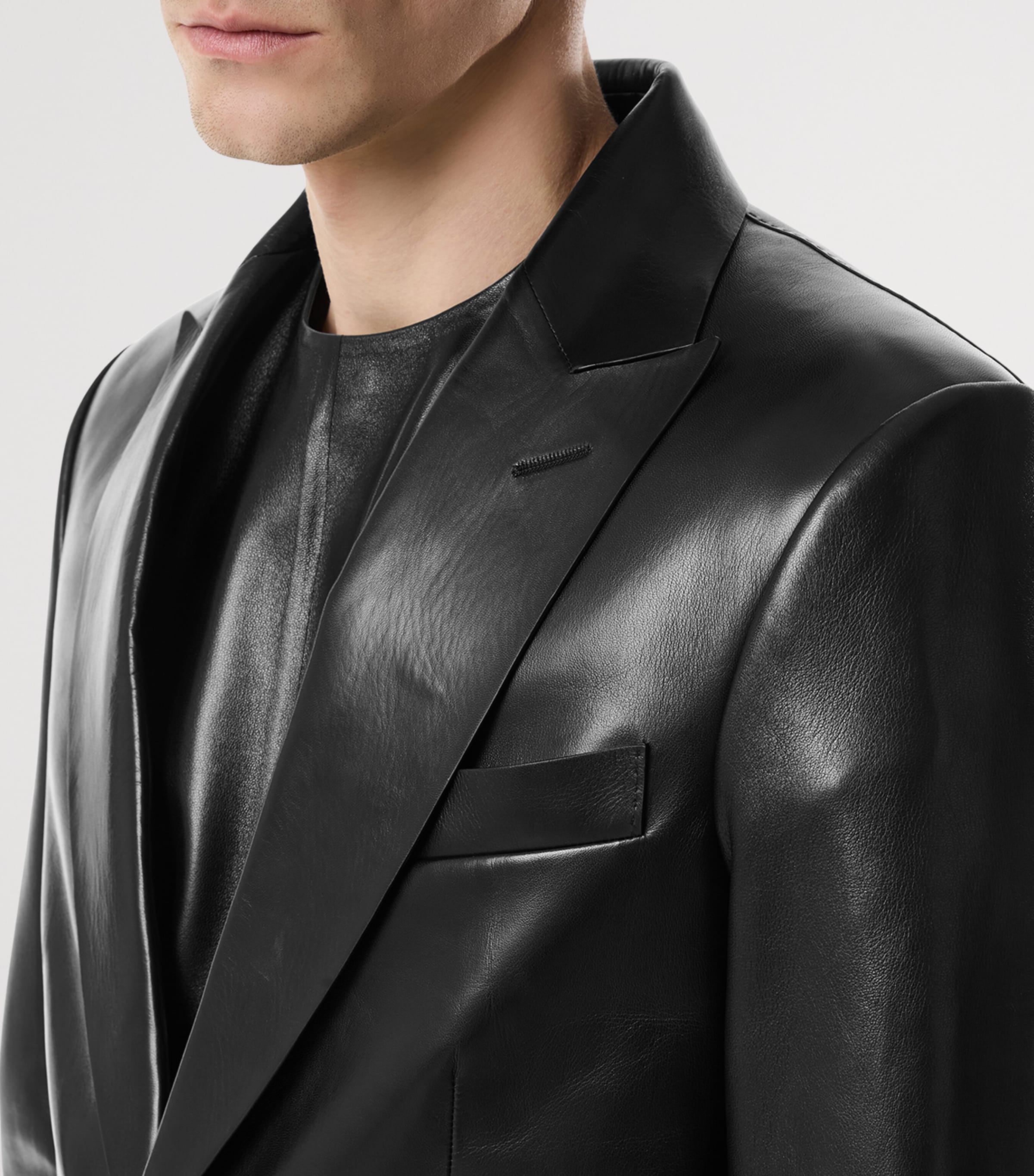 Lambskin Single-Breasted Blazer LB999 Image 2