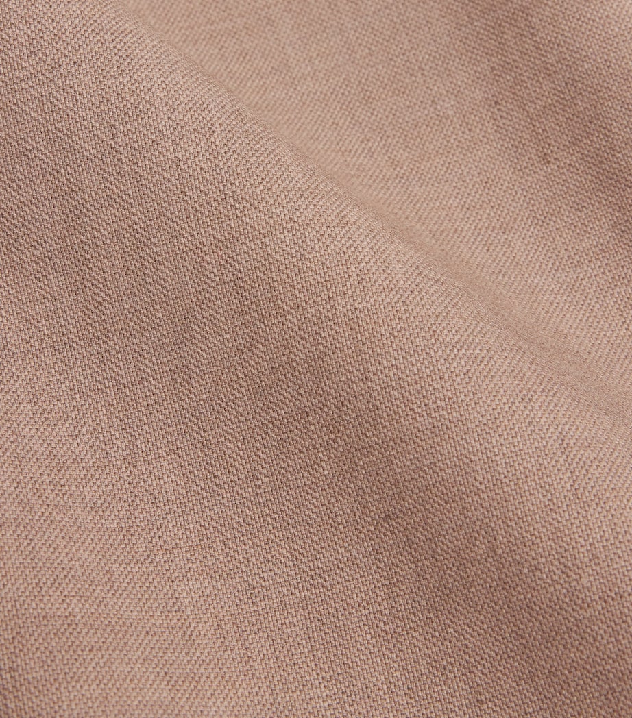 Wool Column Maxi Skirt 0005962 HICKRY MLNGE Image 5