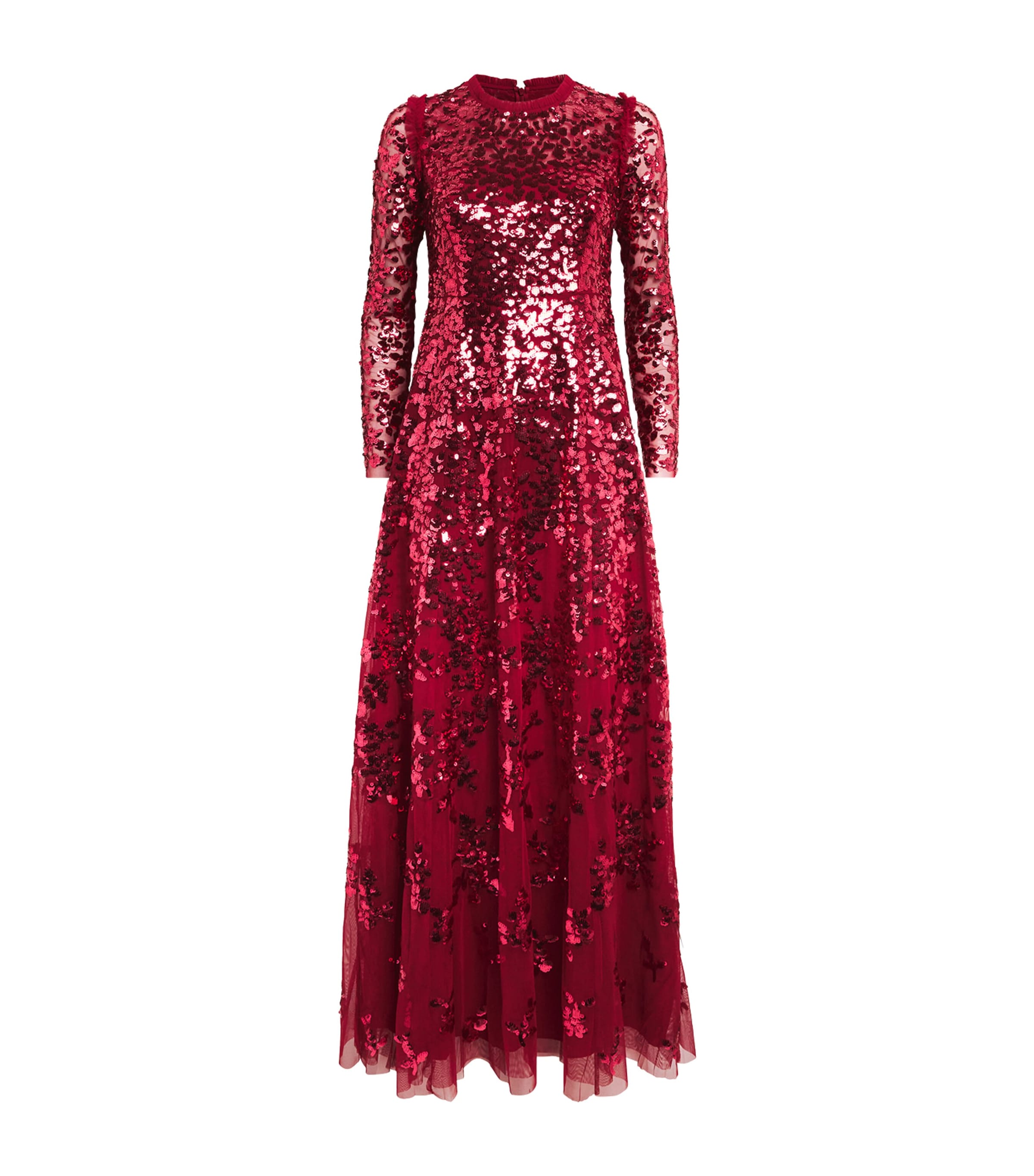 Embellished Rosanna Maxi Dress 77966618 RED Image 1