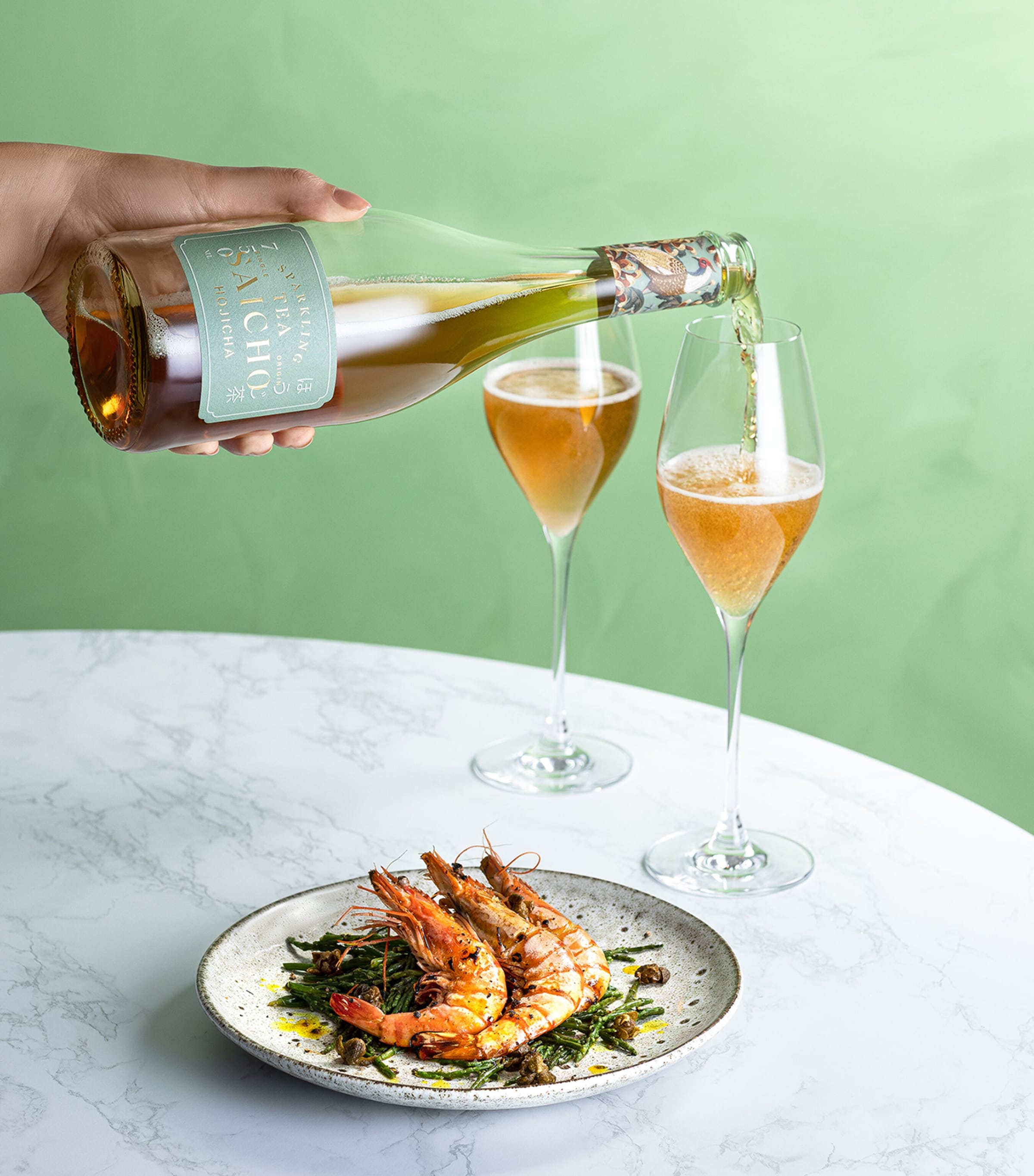 Hojicha Sparkling Tea (75cl) NO COLOUR Image 2