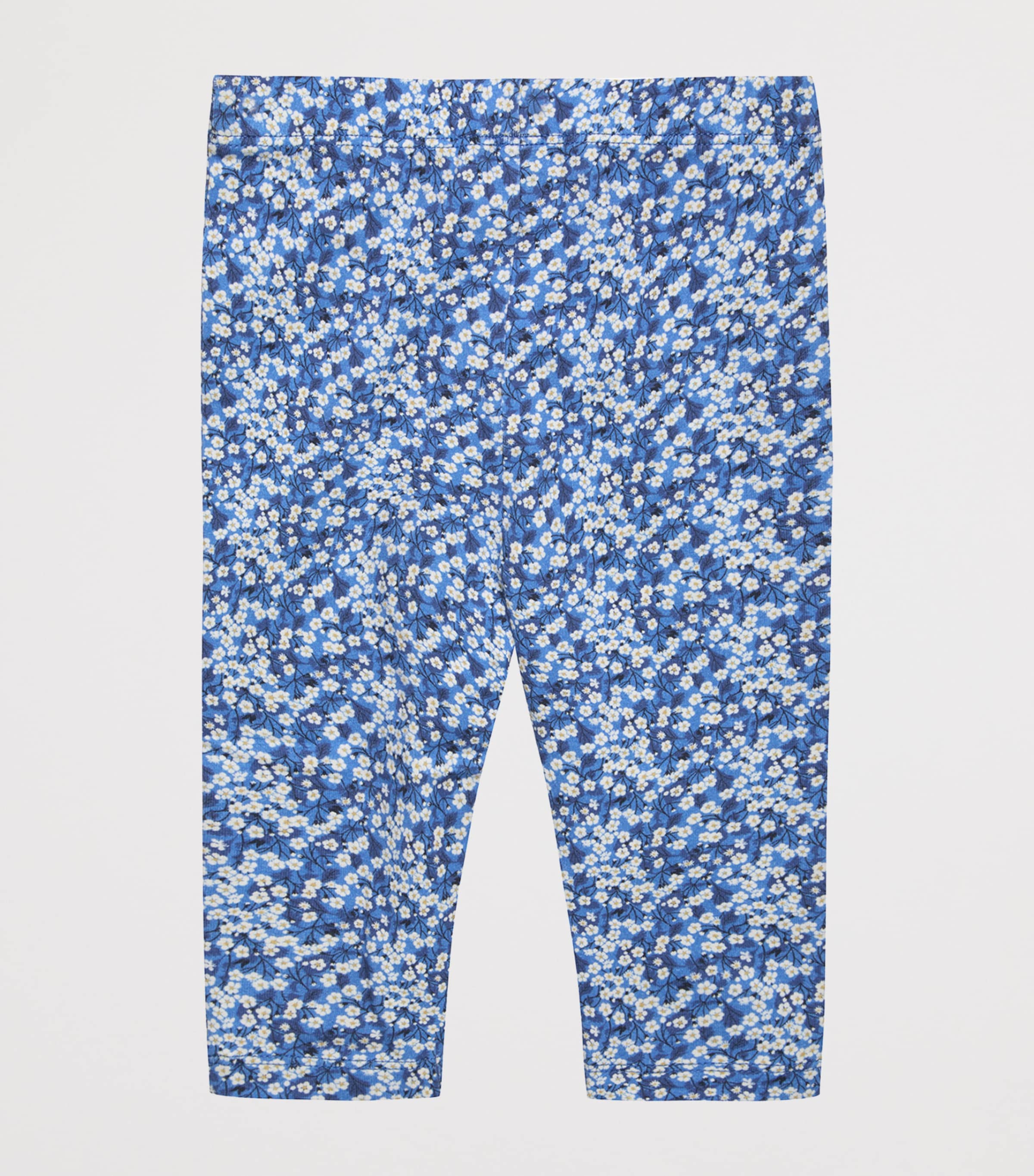 Trotters Mitsi Floral Leggings (3-24 Months) Blue Image 2