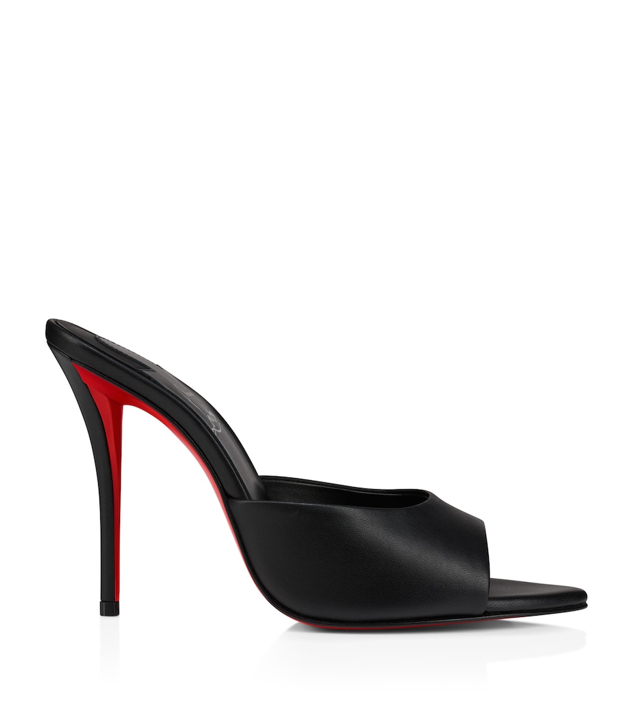 Christian Louboutin Miss Z Leather Heeled Mules 100 Image 1