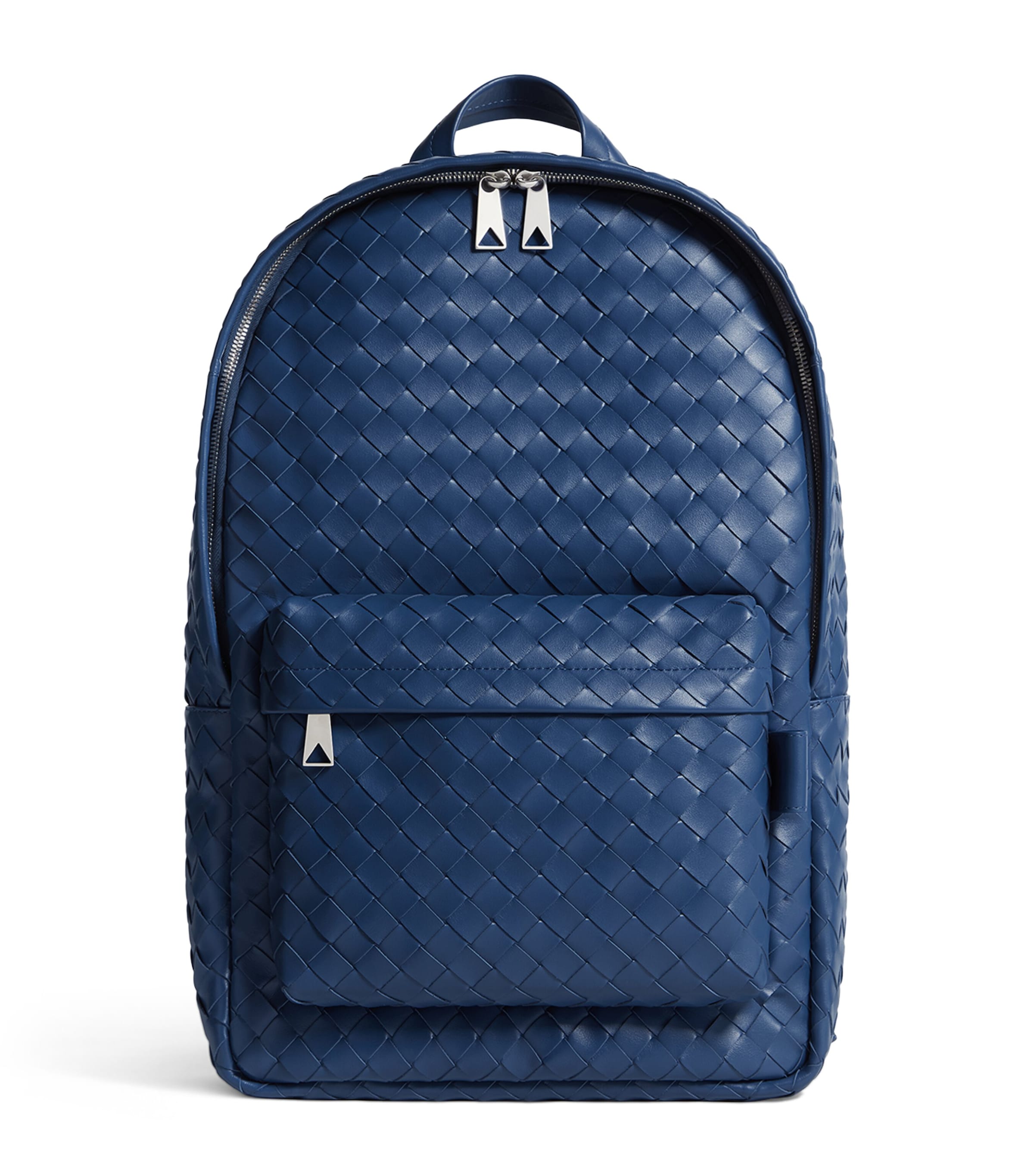 Bottega Veneta Mens Calfskin Intrecciato Backpack Image 1