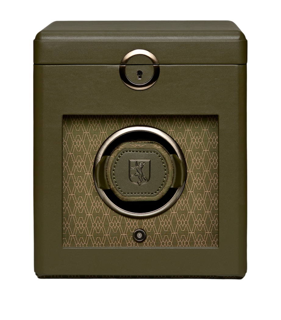 WOLF Earth Single Watch Winder Olive Image 1