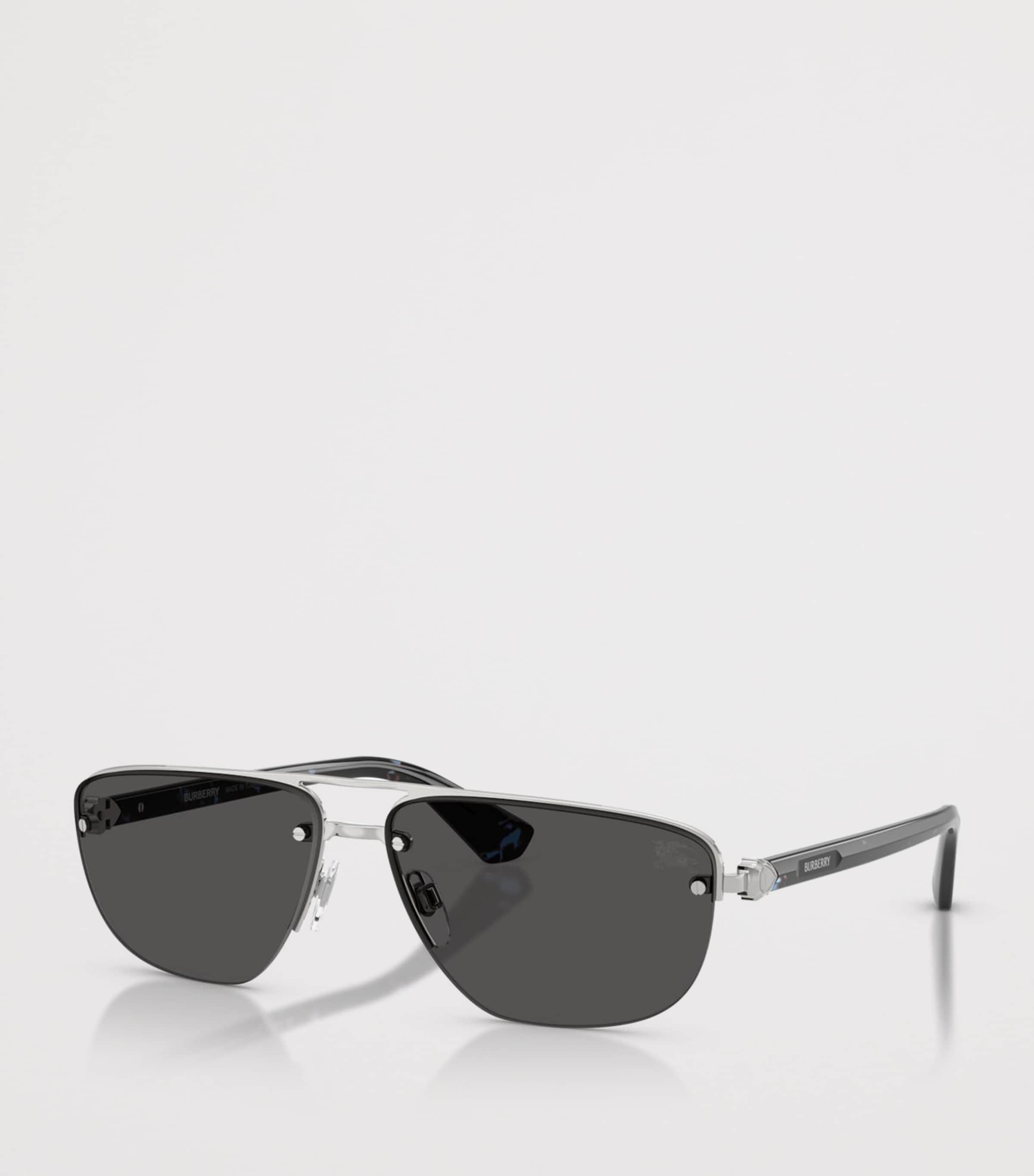 Burberry Metal Irregular Sunglasses Image 2