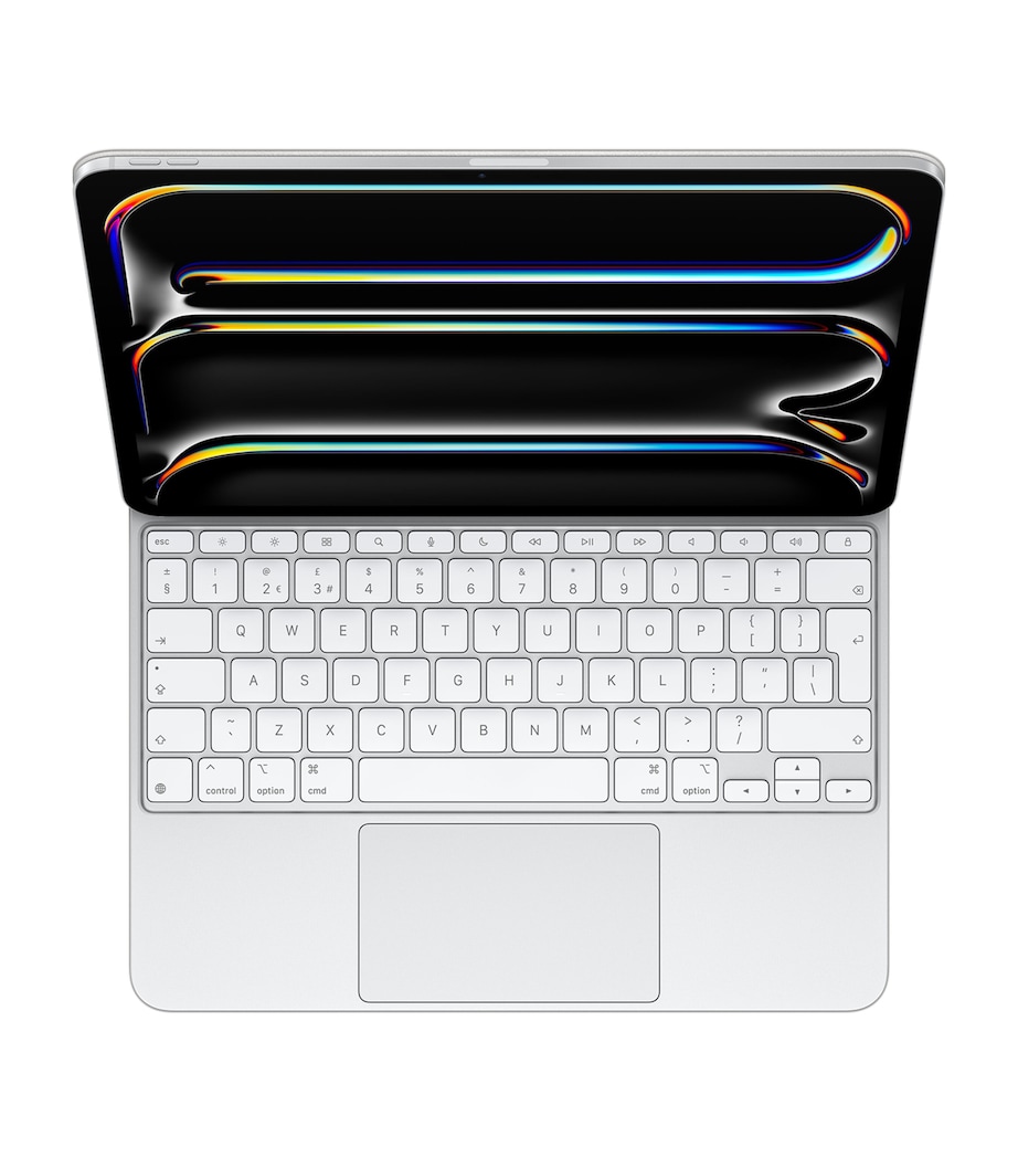 iPad Pro 13" M4 Chip Magic Keyboard - White WHITE Image 2