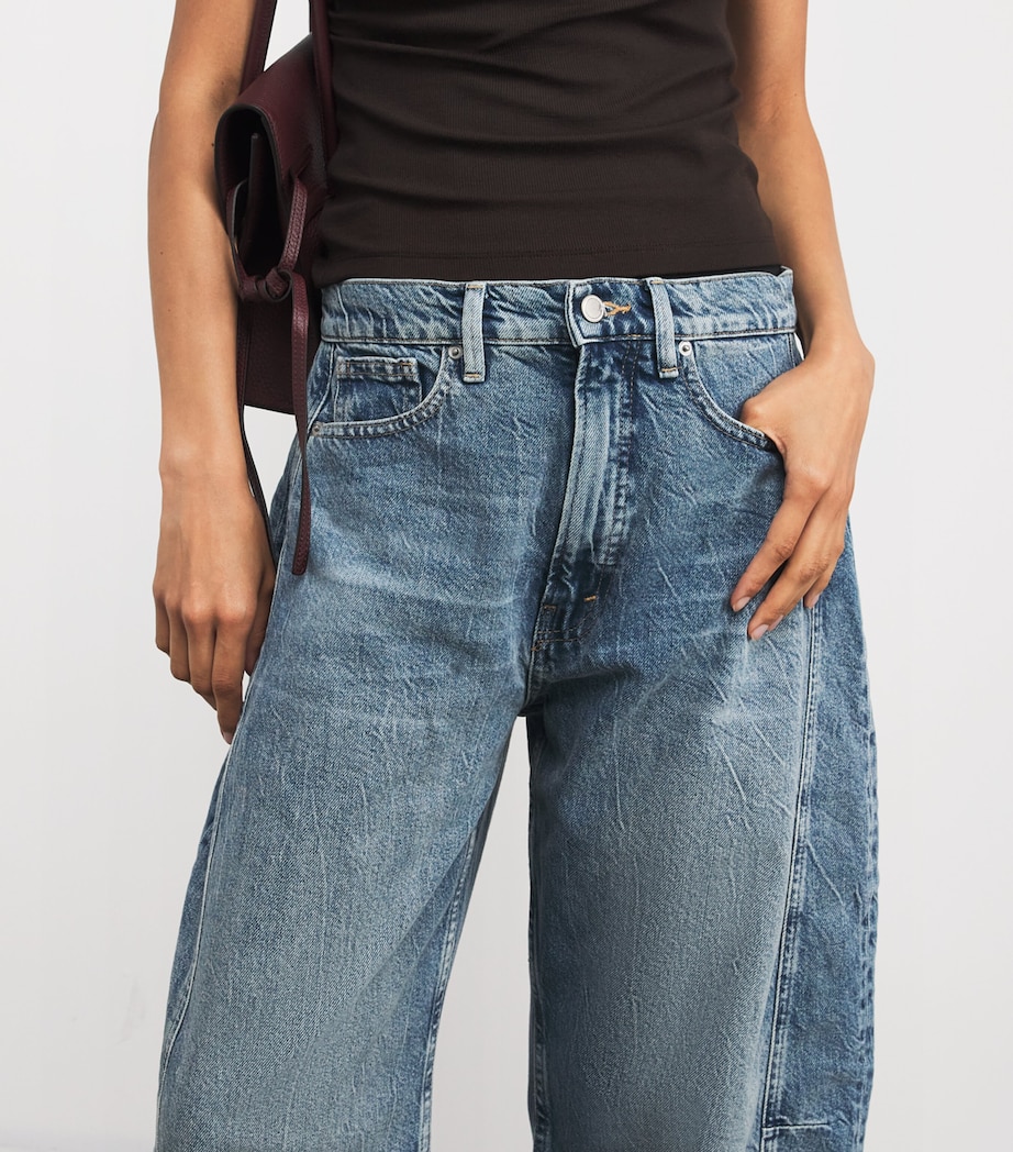 Good Extreme Barrel Jeans 966INDIGO Image 6