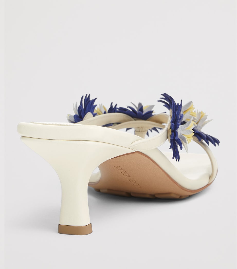 Bottega Veneta Lambskin Embellished Thong Sandals 50 Image 4